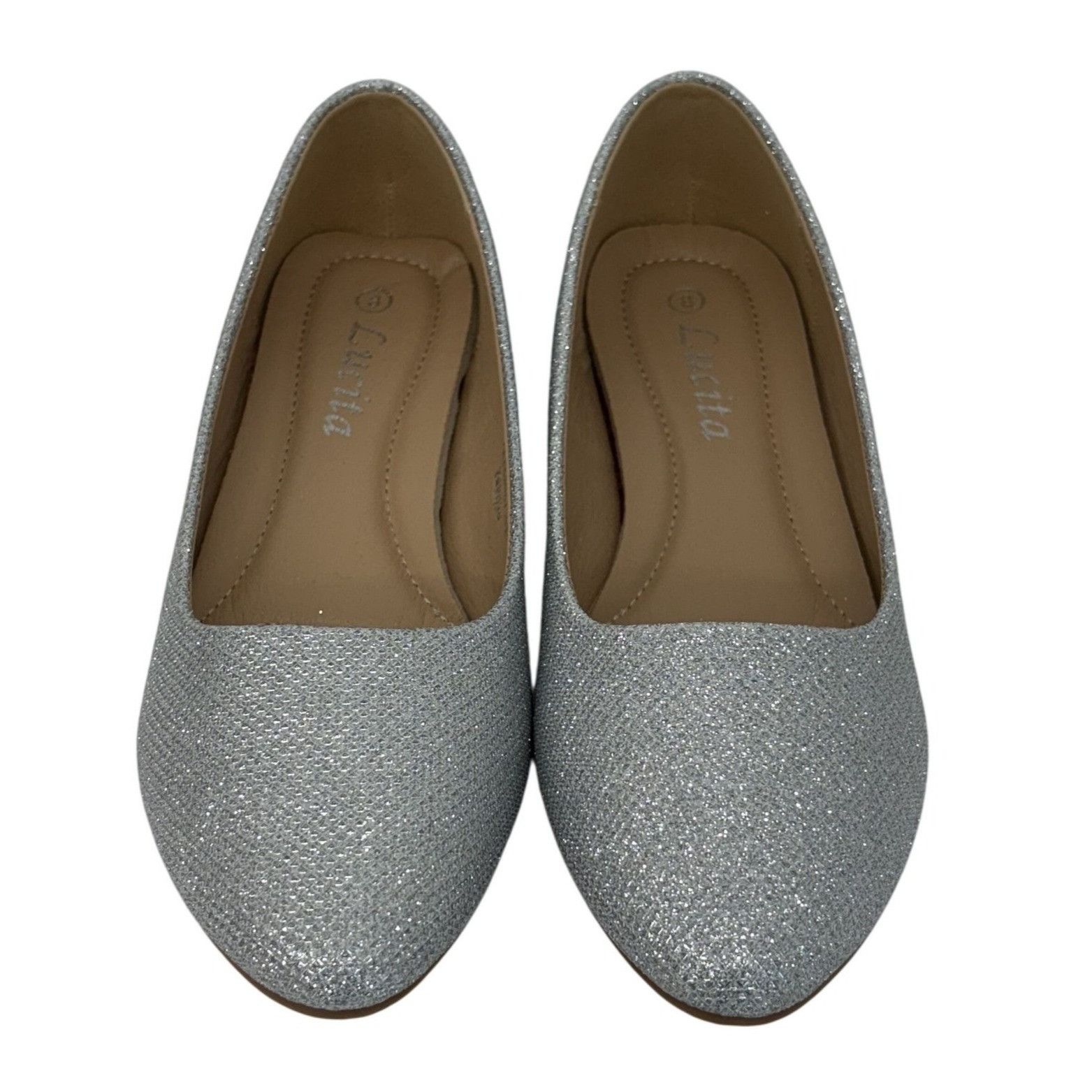 Other LUCITA / Friendly / Silver / Glittery / Flats / With Pointed Size US 10 / IT 40 - 3 Thumbnail