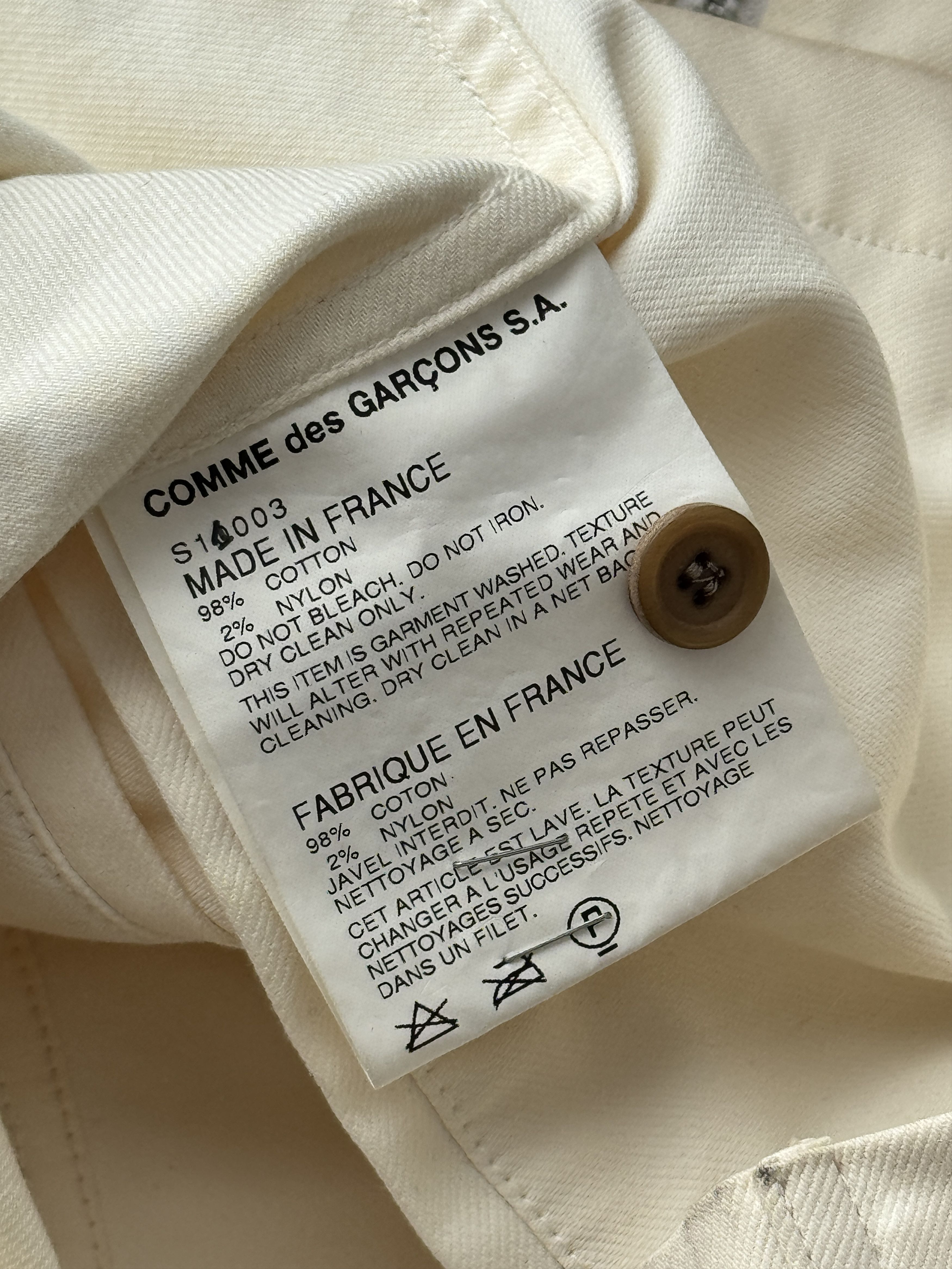 Comme des Garcons CDG Zippered Jacket Size US S / EU 44-46 / 1 - 9 Thumbnail