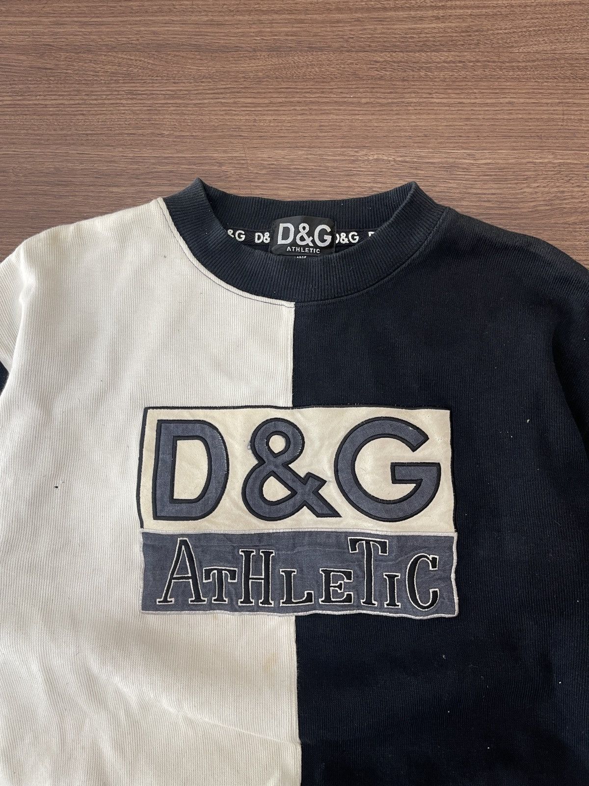 Dolce & Gabbana Vintage D&G Dolce & Gabbana Athletic sweatshirt Size US L / EU 52-54 / 3 - 3 Thumbnail