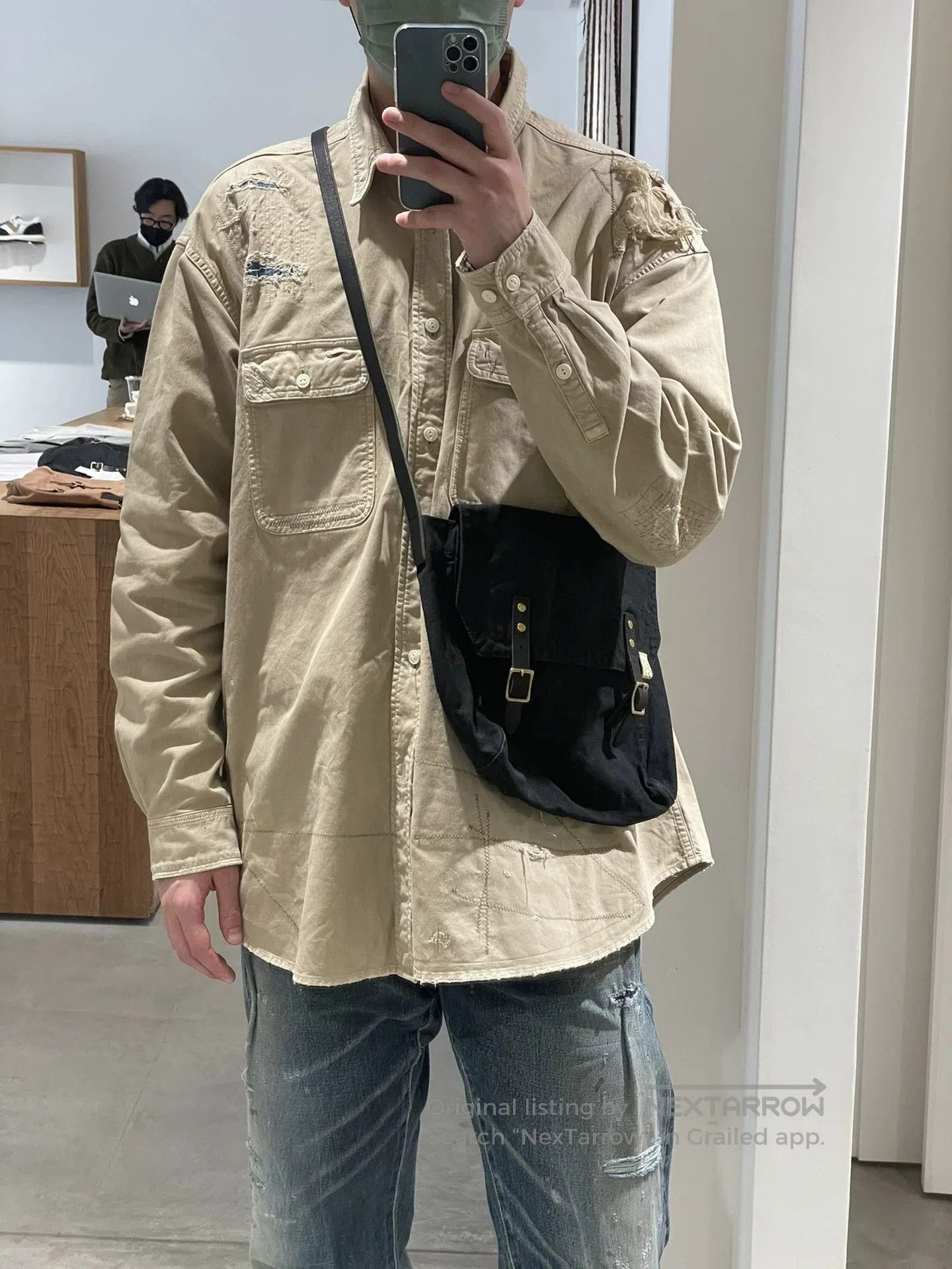 Visvim visvim kayenta shoulder bag in brown. Size ONE SIZE - 6 Thumbnail