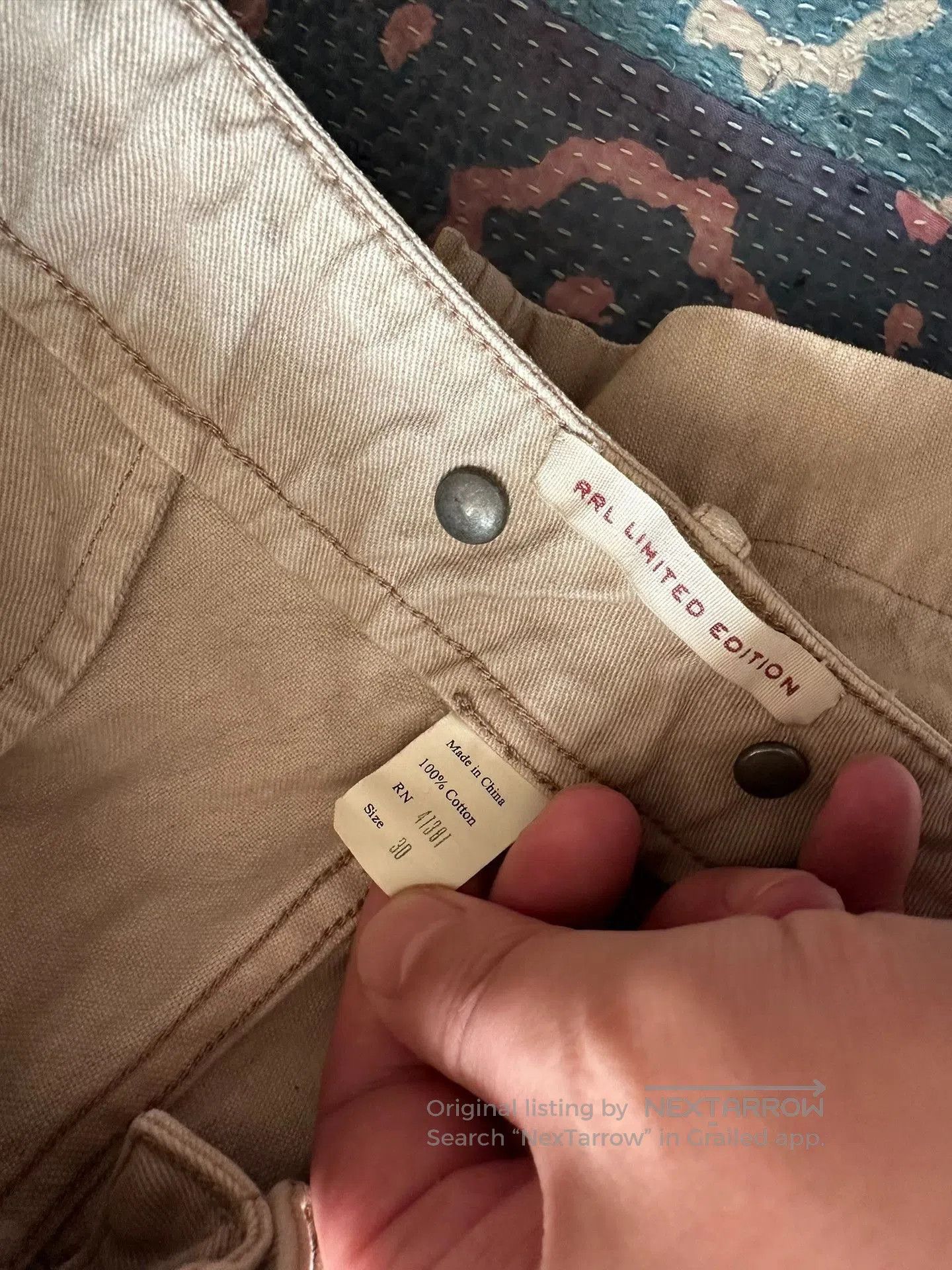RRL Ralph Lauren RRL Distressed Limited Shorts. Size US 30 / EU 46 - 4 Thumbnail