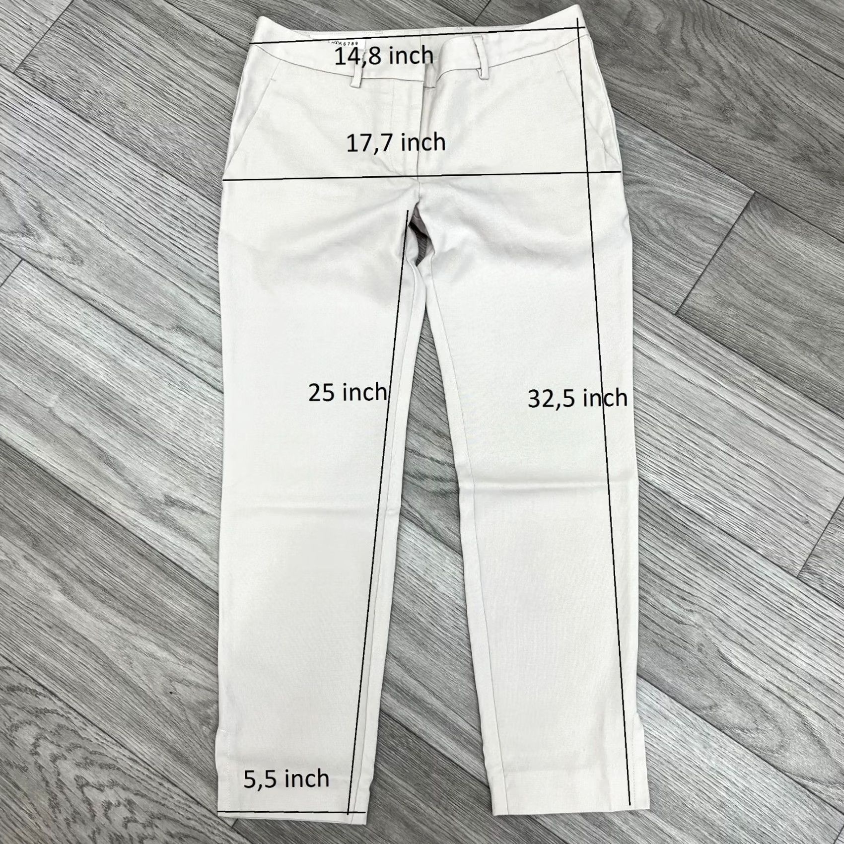 Maison Margiela Maison Margiela Wool Pants Trousers Women Size IT40 S Wool Dress Pants Light gray"} Size 28" / US 6 / IT 42 - 2 Thumbnail