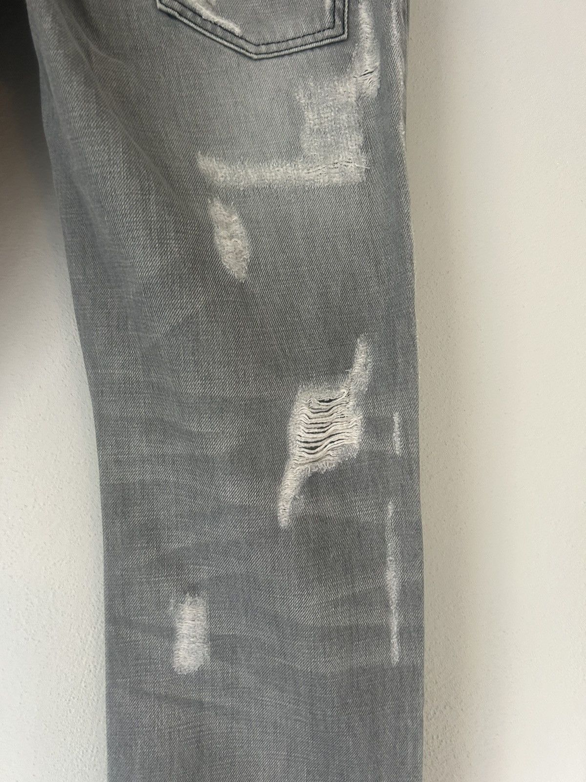 Dolce & Gabbana Boro Stitching Distressed Jeans Size US 34 / EU 50 - 13 Thumbnail