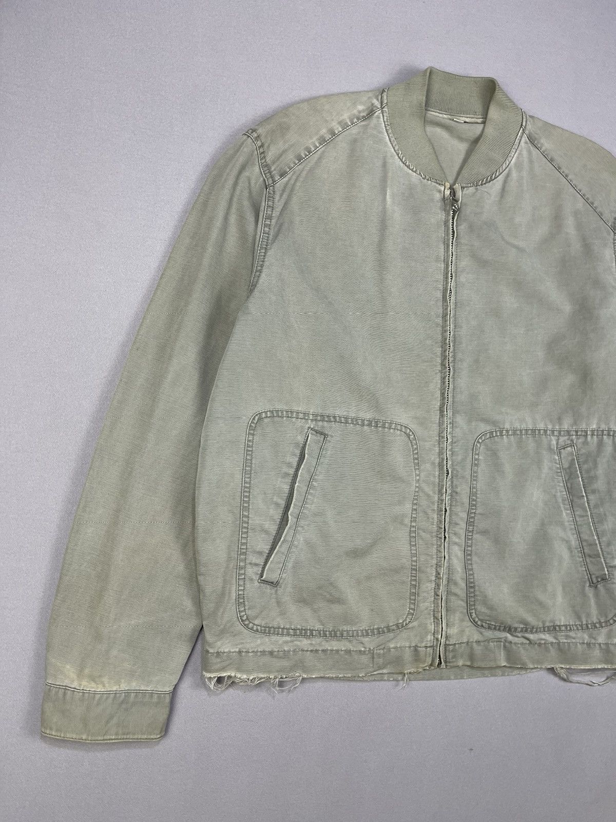 Uniqlo × Vintage Vintage Uniqlo Rug Sunfaded Bombers Jacket Size US L / EU 52-54 / 3 - 2 Thumbnail