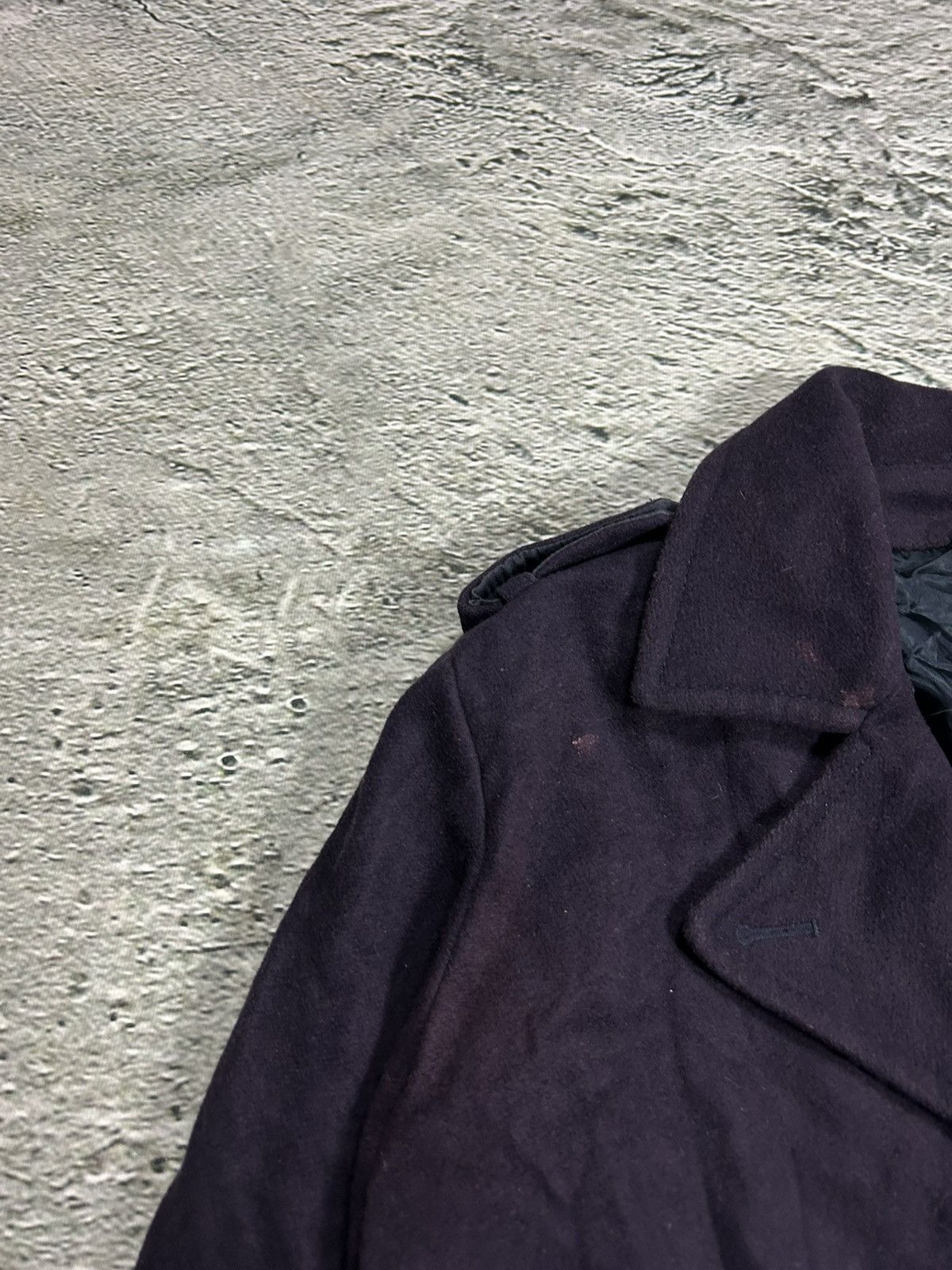 Diesel × Vintage Diesel coat purple Y2K wool cashmere blend vintage Size US S / EU 44-46 / 1 - 3 Thumbnail