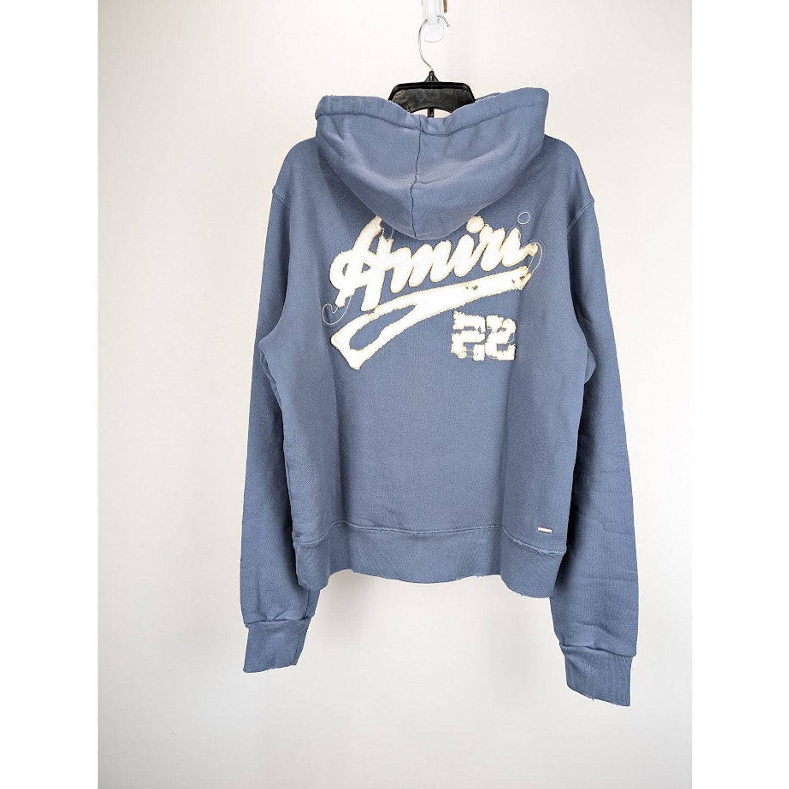 Amiri o1rshd1 Q:3 / Amiri 22 Hoodie in Bluefin Size US XL / EU 56 / 4 - 11 Thumbnail