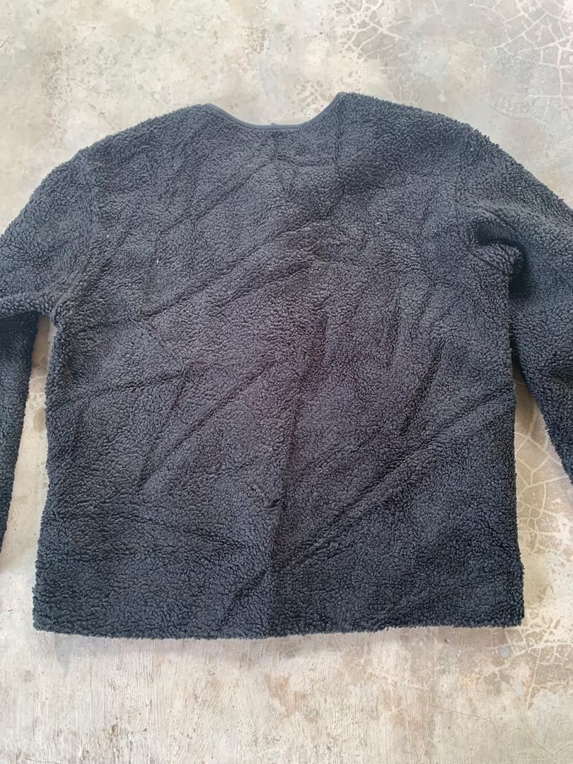 Japanese Brand × Uniqlo Uniqlo Sherpa Fleece Button up cardigan Size L / US 10 / IT 46 - 7 Thumbnail