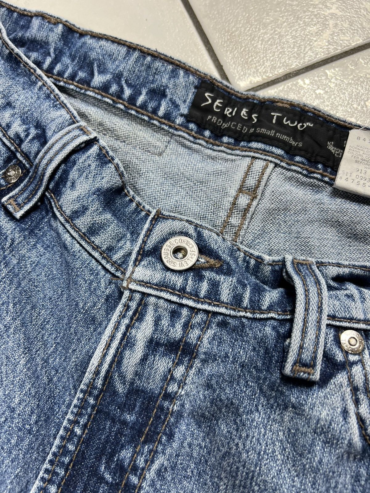 Levi's Vintage 90s Levi’s silver tab baggy retro washed denim jeans Size US 34 / EU 50 - 20 Thumbnail