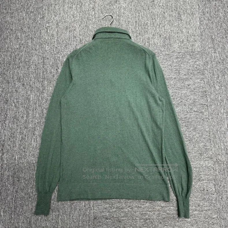 Loro Piana Loro Piana Solid Cashmere Polo Sweater. Size US L / EU 52-54 / 3 - 4 Thumbnail