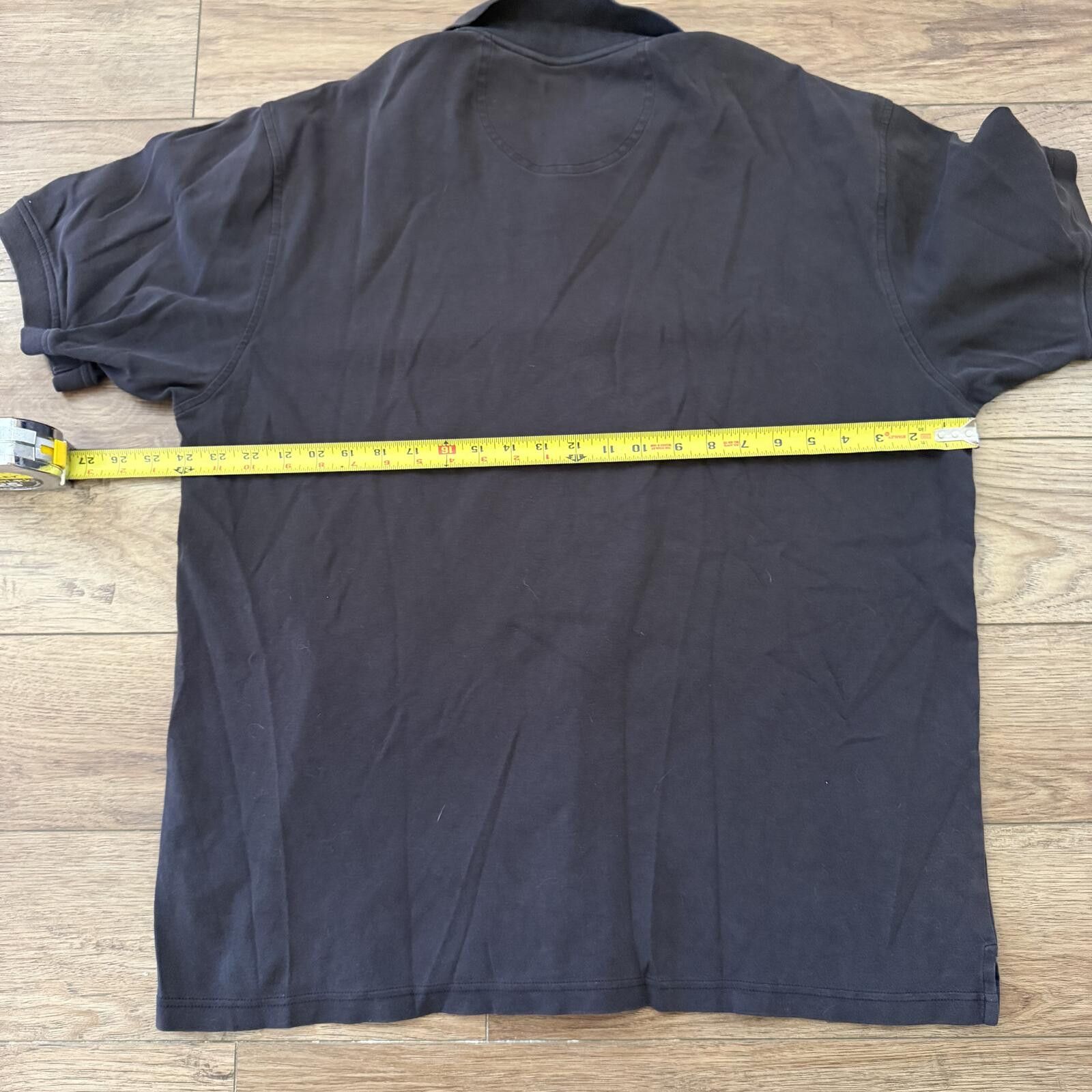 Izod Vintage Y2K Izod Black Polo Cotton Shirt XL Size US XL / EU 56 / 4 - 6 Thumbnail