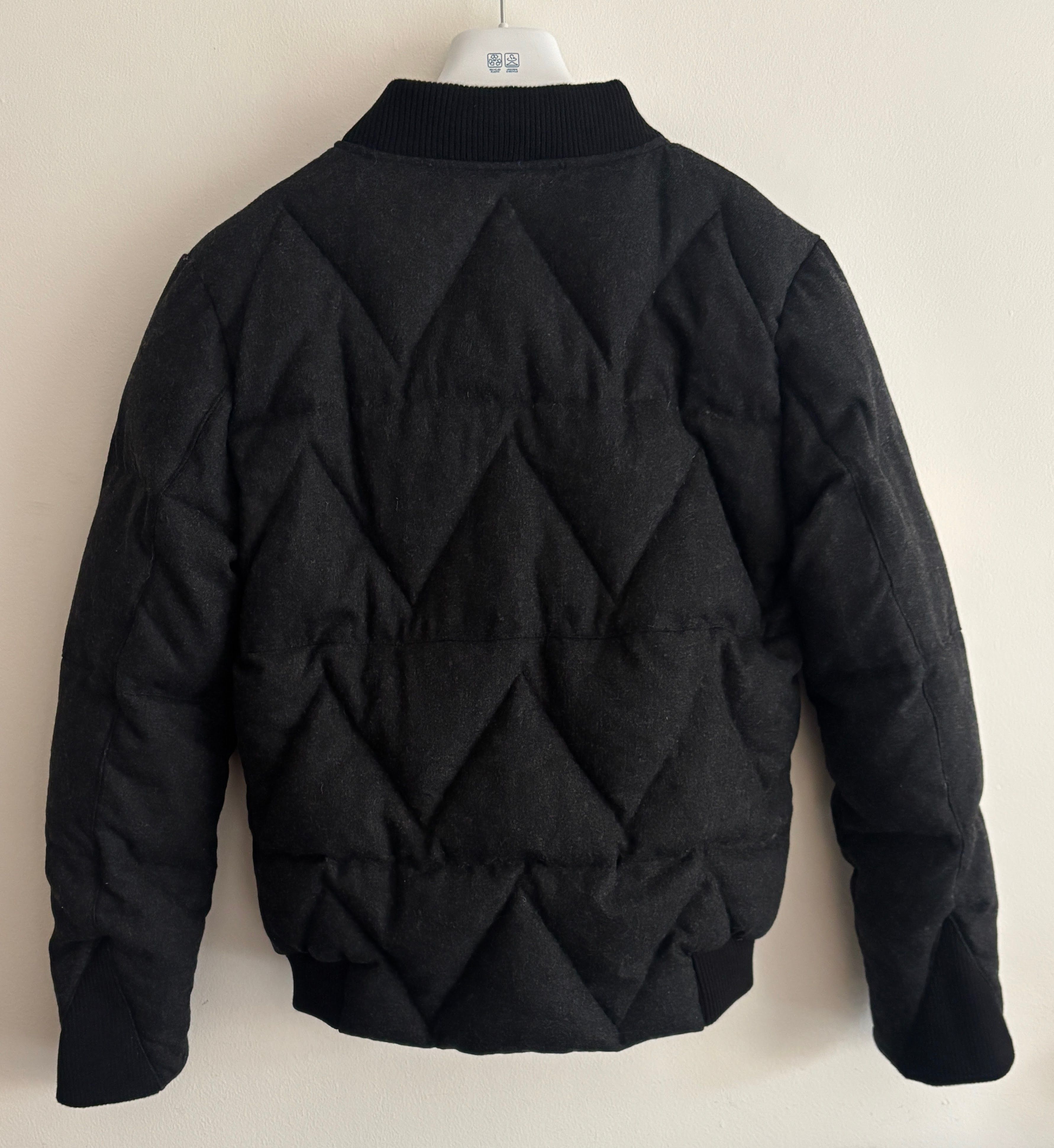 Dolce & Gabbana Bird, Dog Patch Wool Down Bomber Jacket - 48 S- M Size US M / EU 48-50 / 2 - 5 Thumbnail
