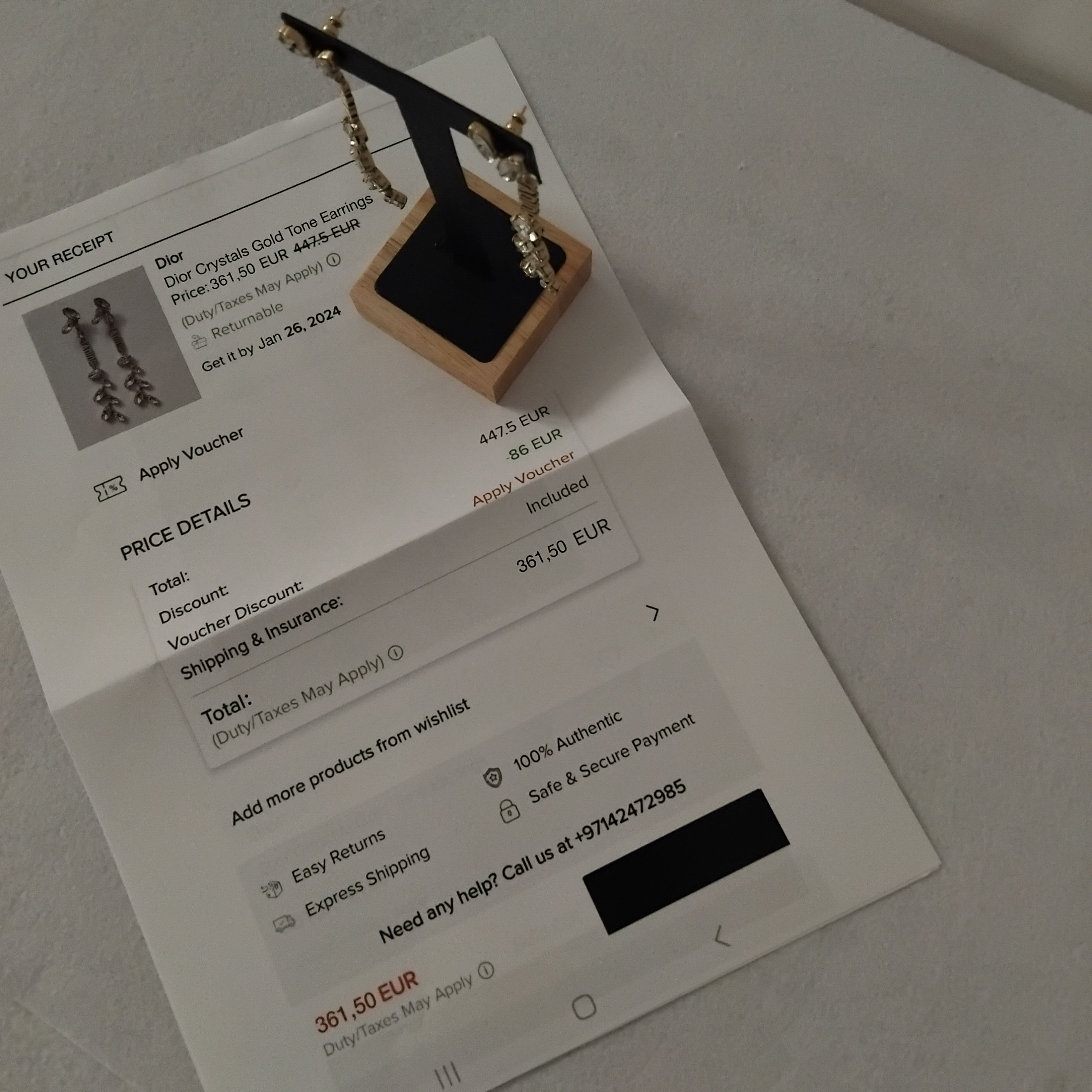 Dior Dior earrings Size ONE SIZE - 5 Thumbnail