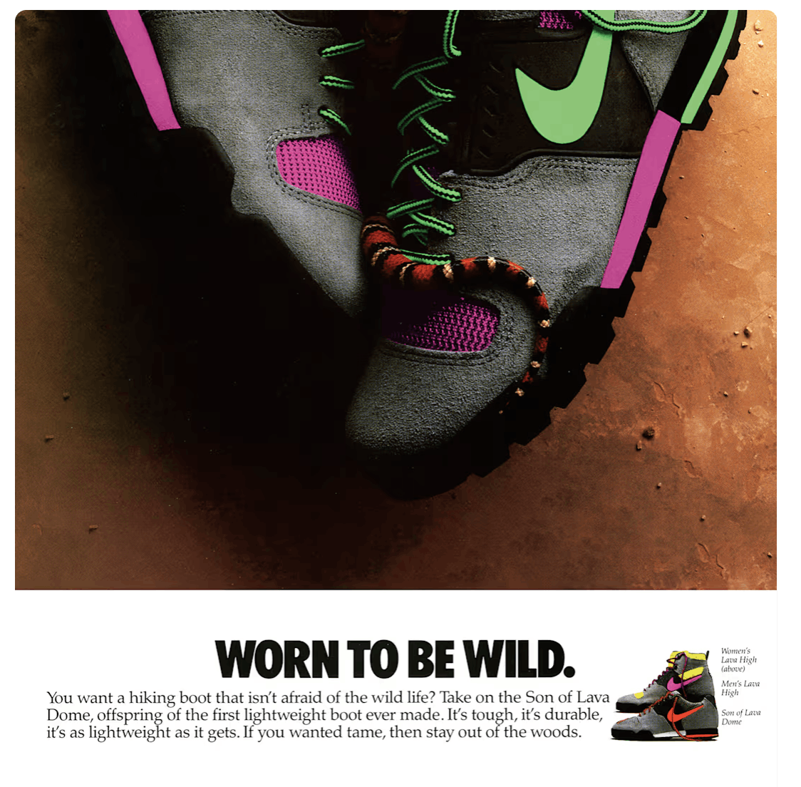 Nike ACG Nike ACG “Worn to be Wild” DNA Poster Size ONE SIZE - 2 Thumbnail
