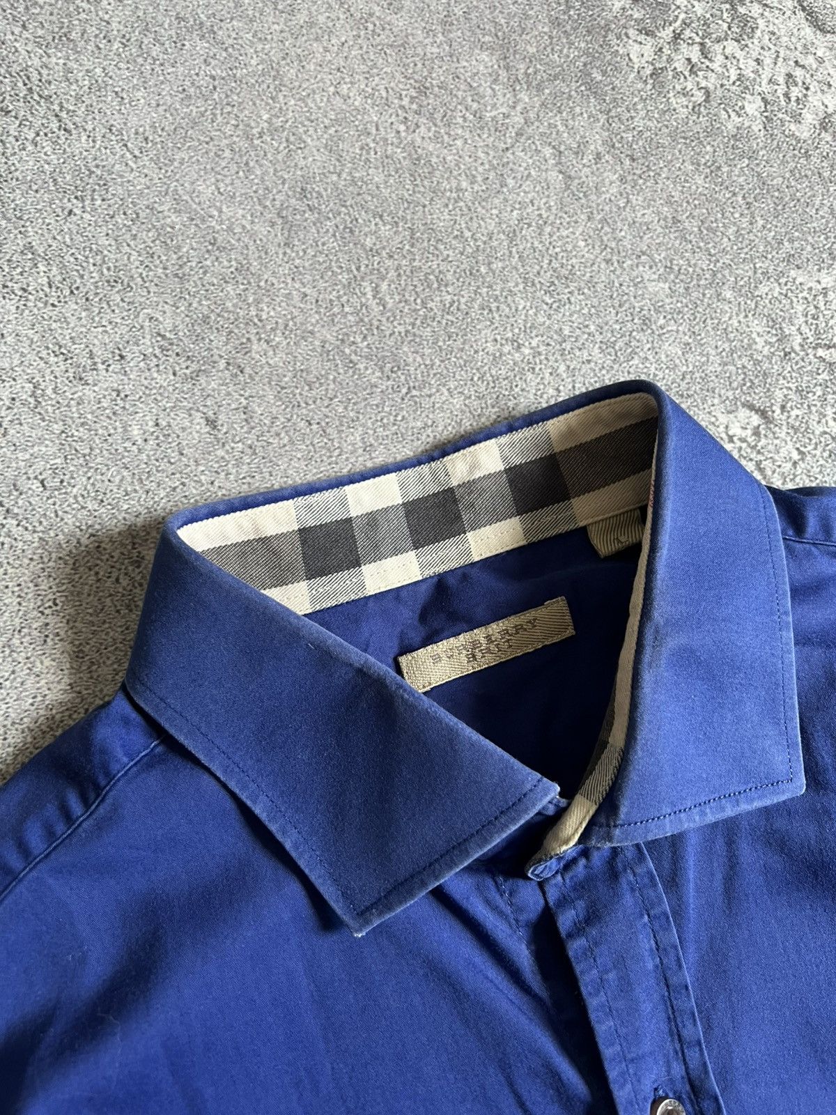 Burberry Burberry Brit Button Up Cotton Shirt Long Sleeve Size L Size L / US 10 / IT 46 - 5 Thumbnail