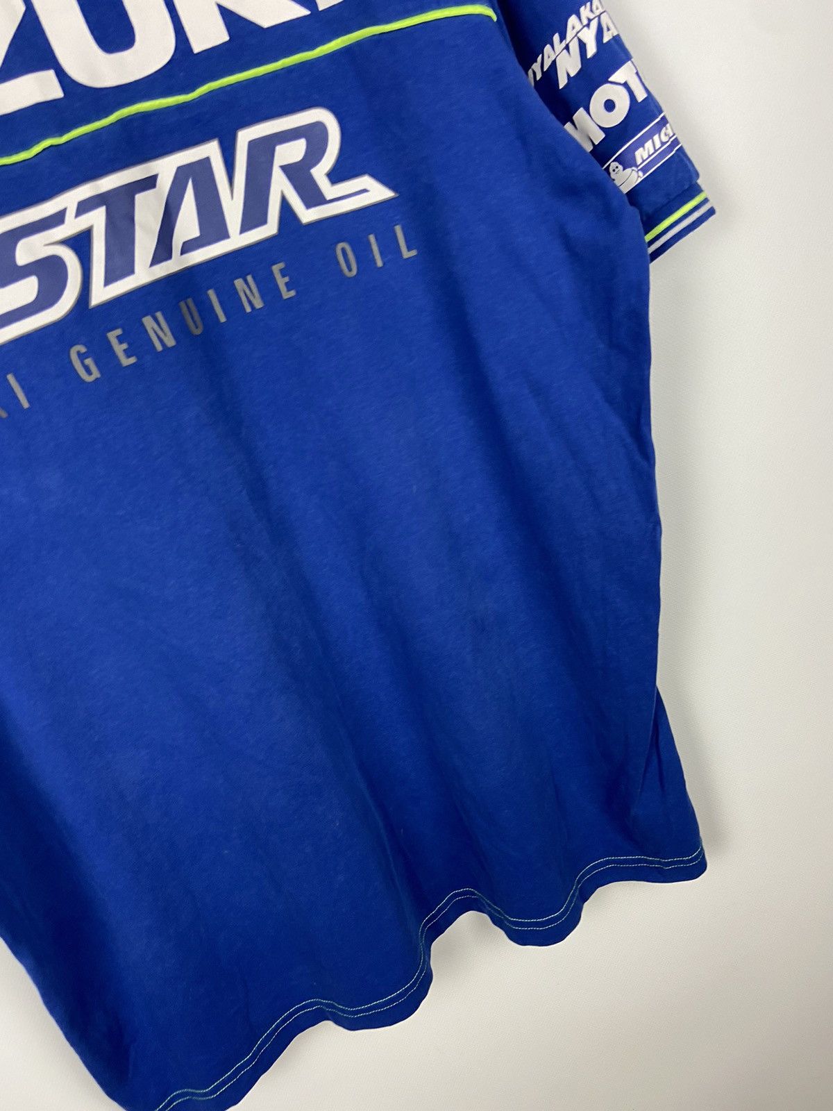 Vintage Team Suzuki Ecstar Official Merchandise Men’s Blue T-Shirt Size US XXL / EU 58 / 5 - 17 Thumbnail