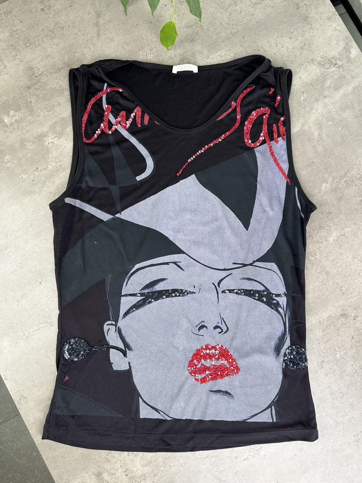 Iceberg Iceberg Printed Tank Top Size M / US 6-8 / IT 42-44 - 1 Thumbnail