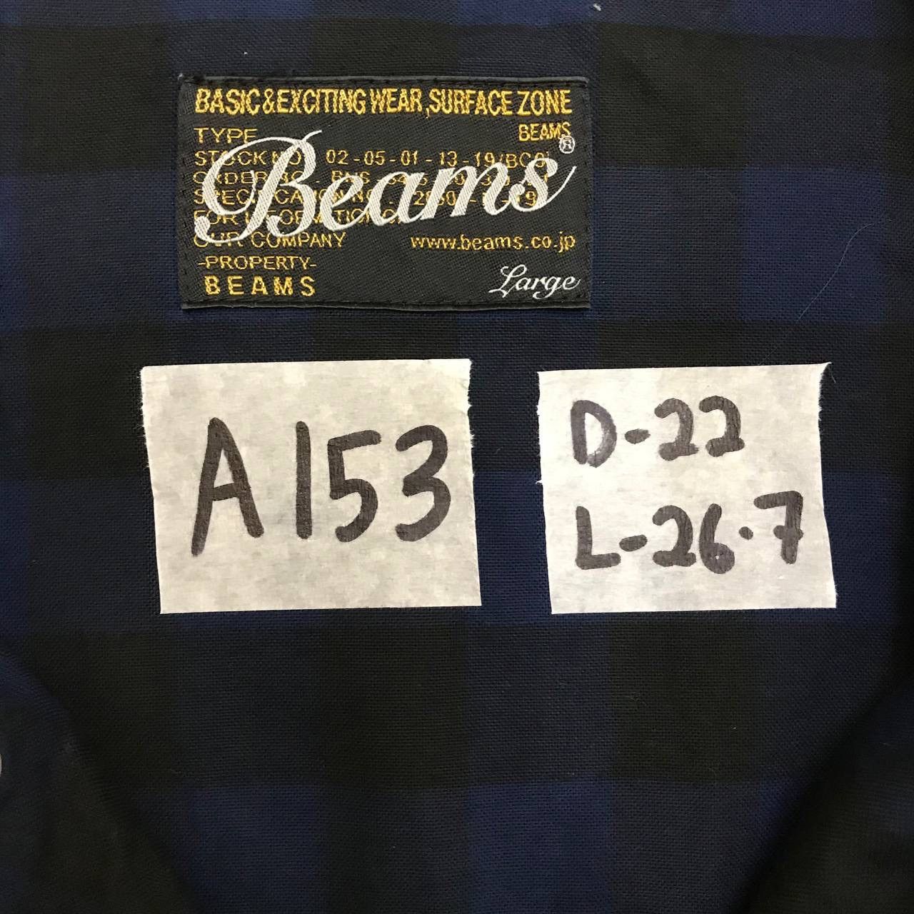 Beams Plus A153 BEAMS JAPAN TARTAN JACKET Size US L / EU 52-54 / 3 - 5 Thumbnail