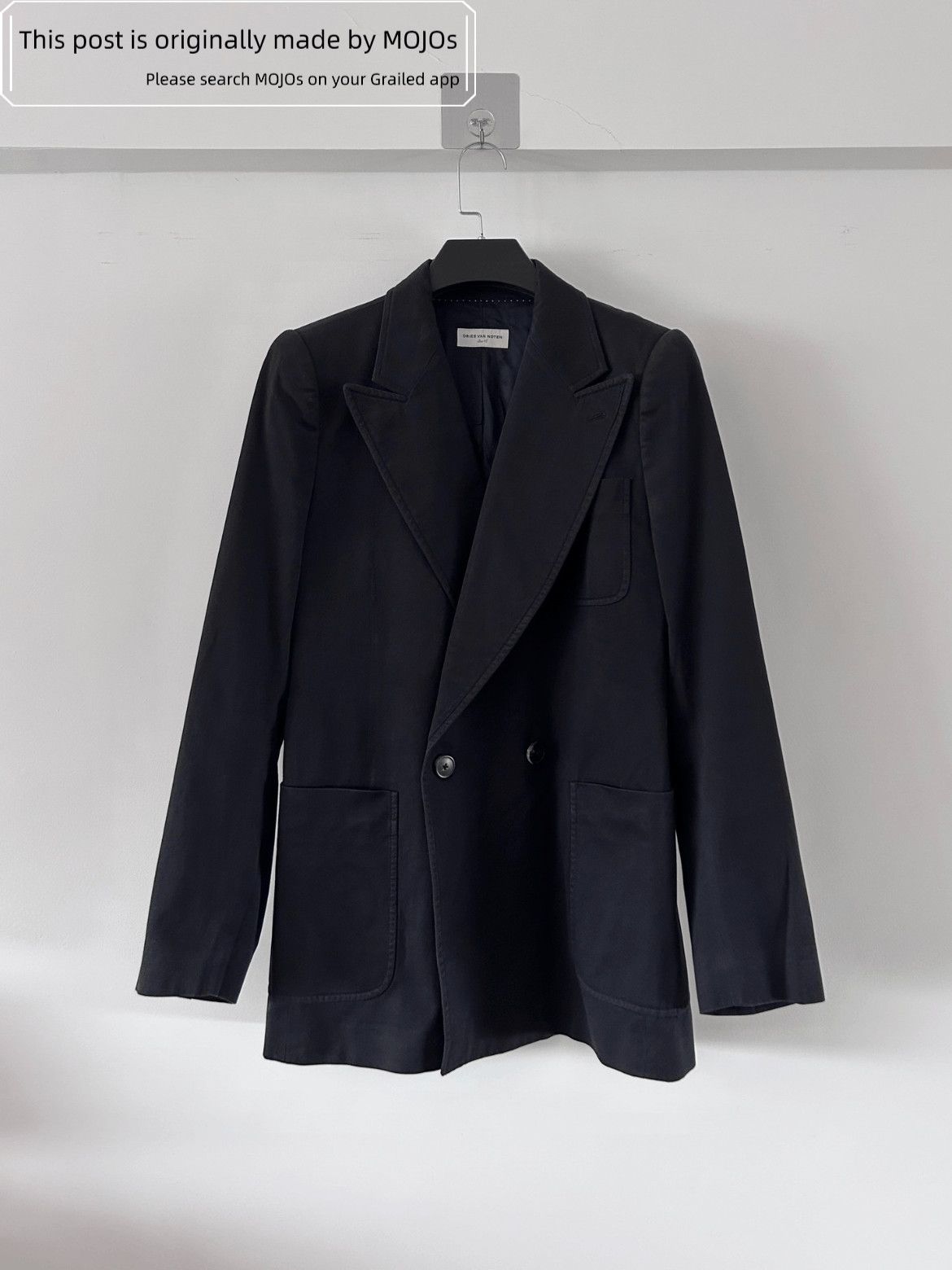 Dries Van Noten Sz 46 Dries Van Noten Basic Blazer Jacket Size US S / EU 44-46 / 1 - 1 Thumbnail