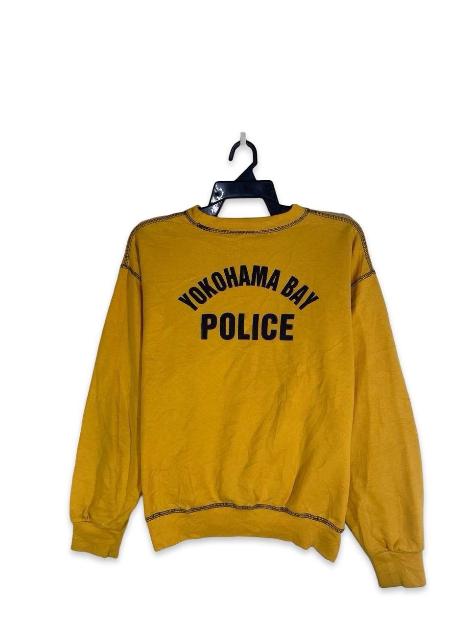 Other Vintage 90s yokohama bay police sweatshirt jumper size L Size US L / EU 52-54 / 3 - 3 Thumbnail