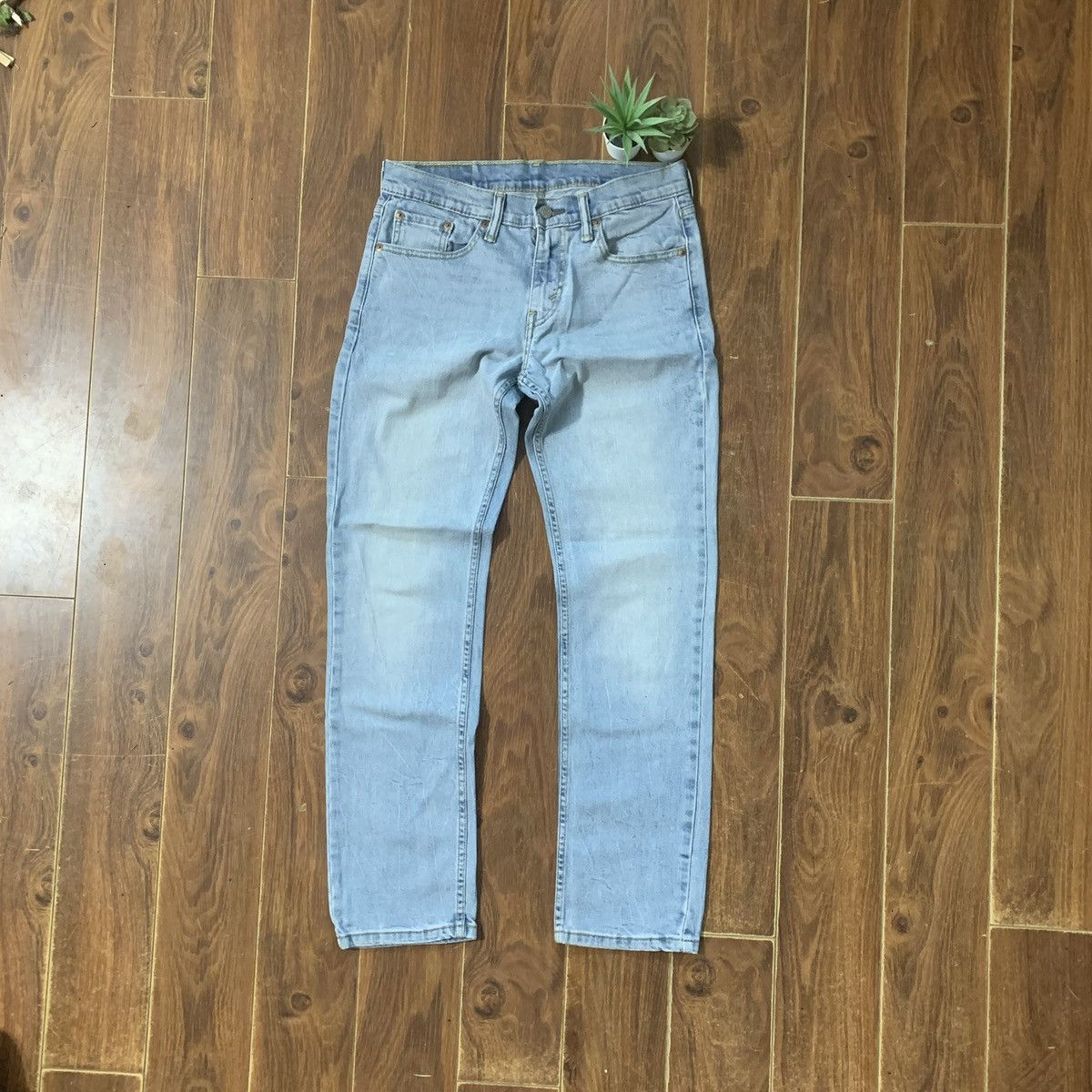 Levi's Levi’s 511 Slim Fit Light Wash Jeans 29x30 Size US 29 - 1 Thumbnail