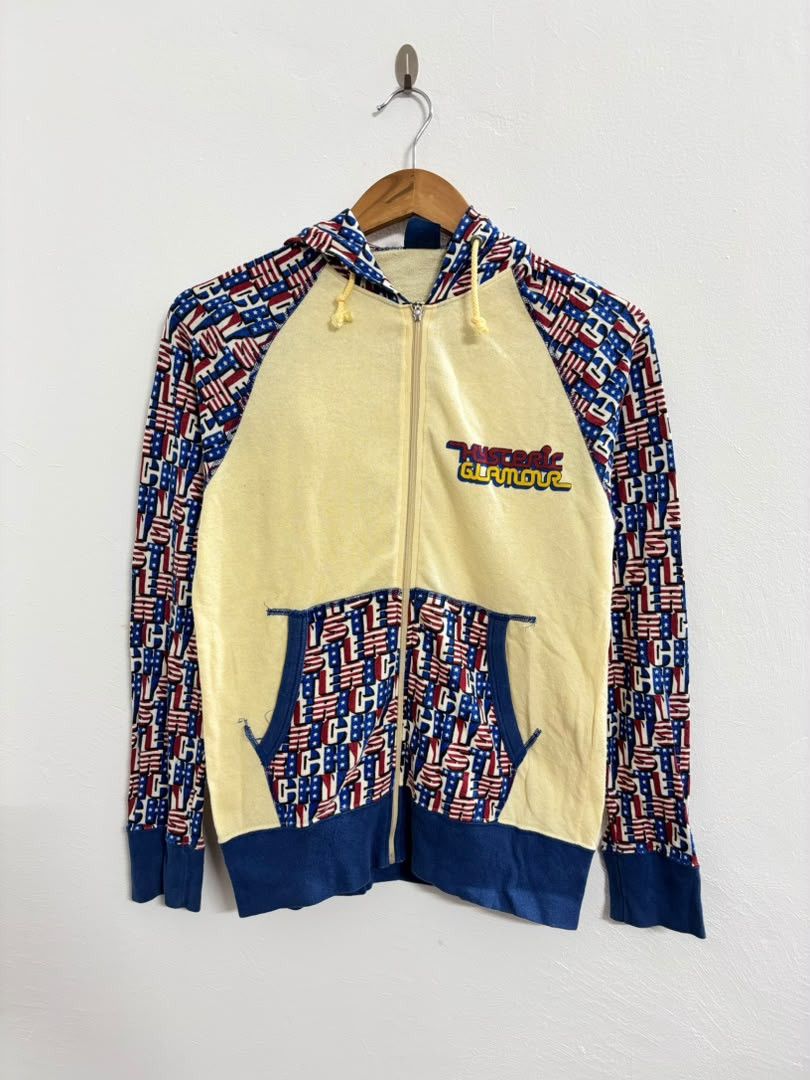 Hysteric Glamour HYSTERIC GLAMOUR RAMONES Zip Up Hoodie Parka Live