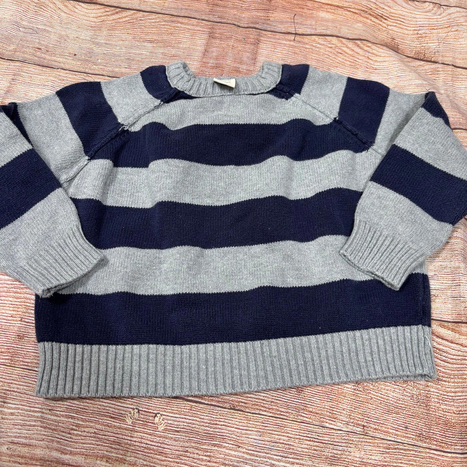 Cherokee Cherokee Kids Striped Cotton Sweater XS 4/5 Size US XS / EU 42 / 0 - 1 Thumbnail