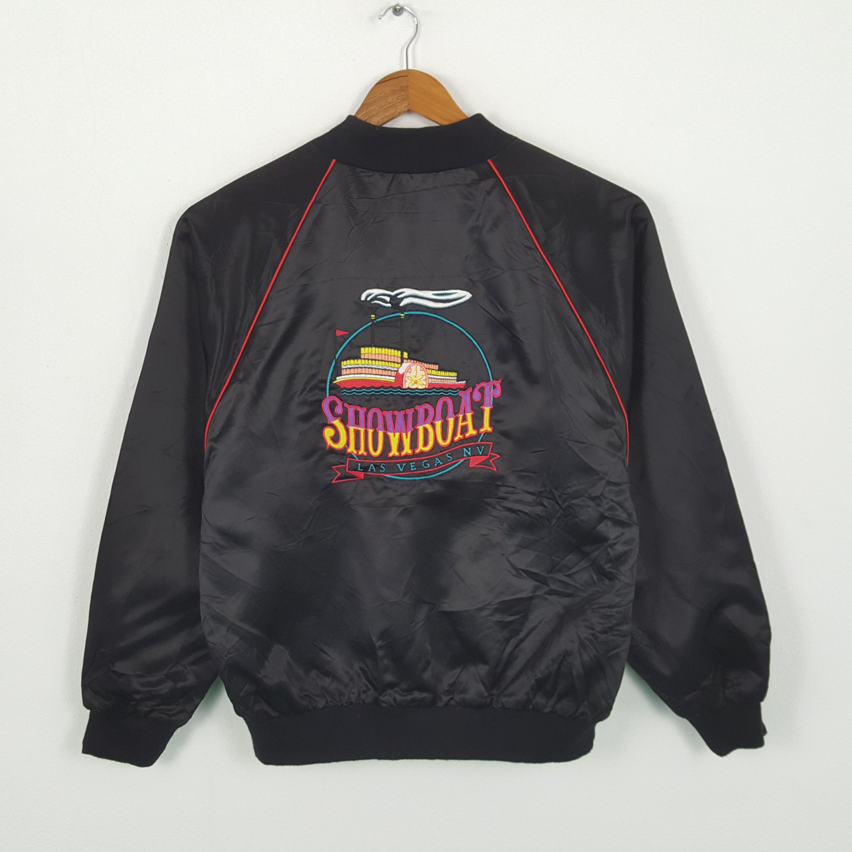 Vintage SHOWBOATS LAS VEGAS Sukajan Japanese Style Jacket