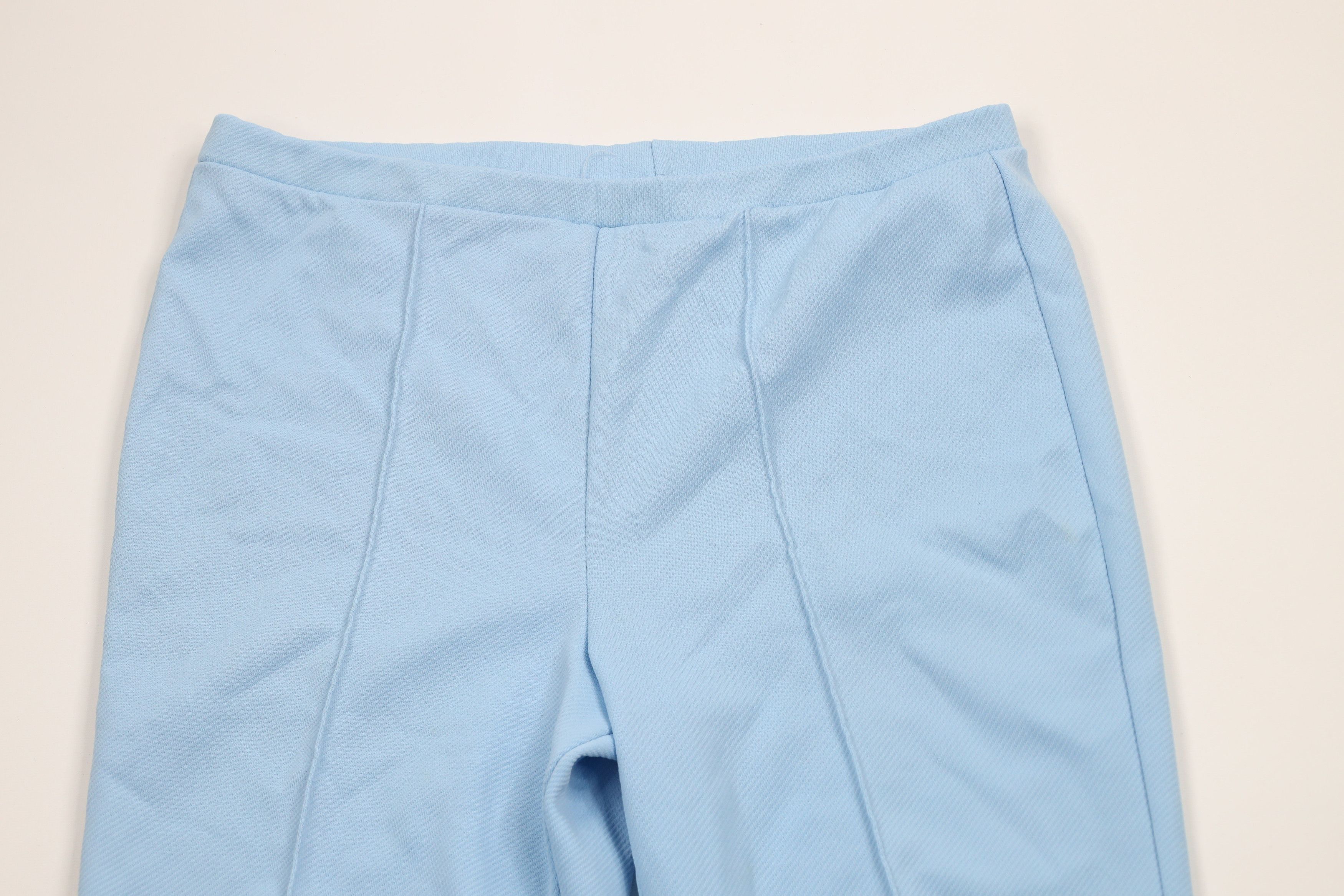 Vintage Vintage 60s 70s Streetwear Bell Bottoms Pants Carolina Blue Size 38" / US 16 / IT 52 - 2 Thumbnail