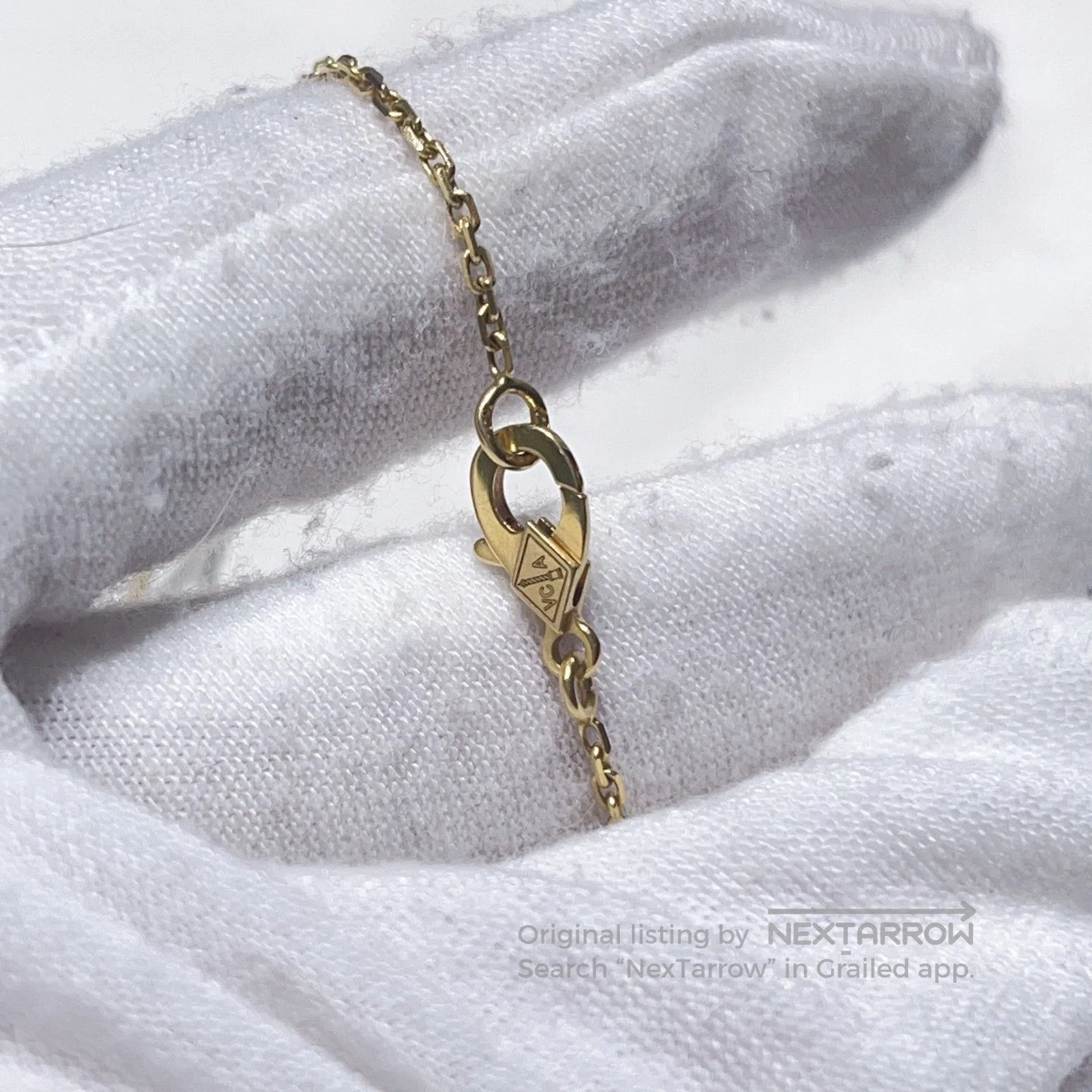 Van Cleef & Arpels Van Cleef Alhambra 18K Gold Necklace. Size ONE SIZE - 5 Thumbnail