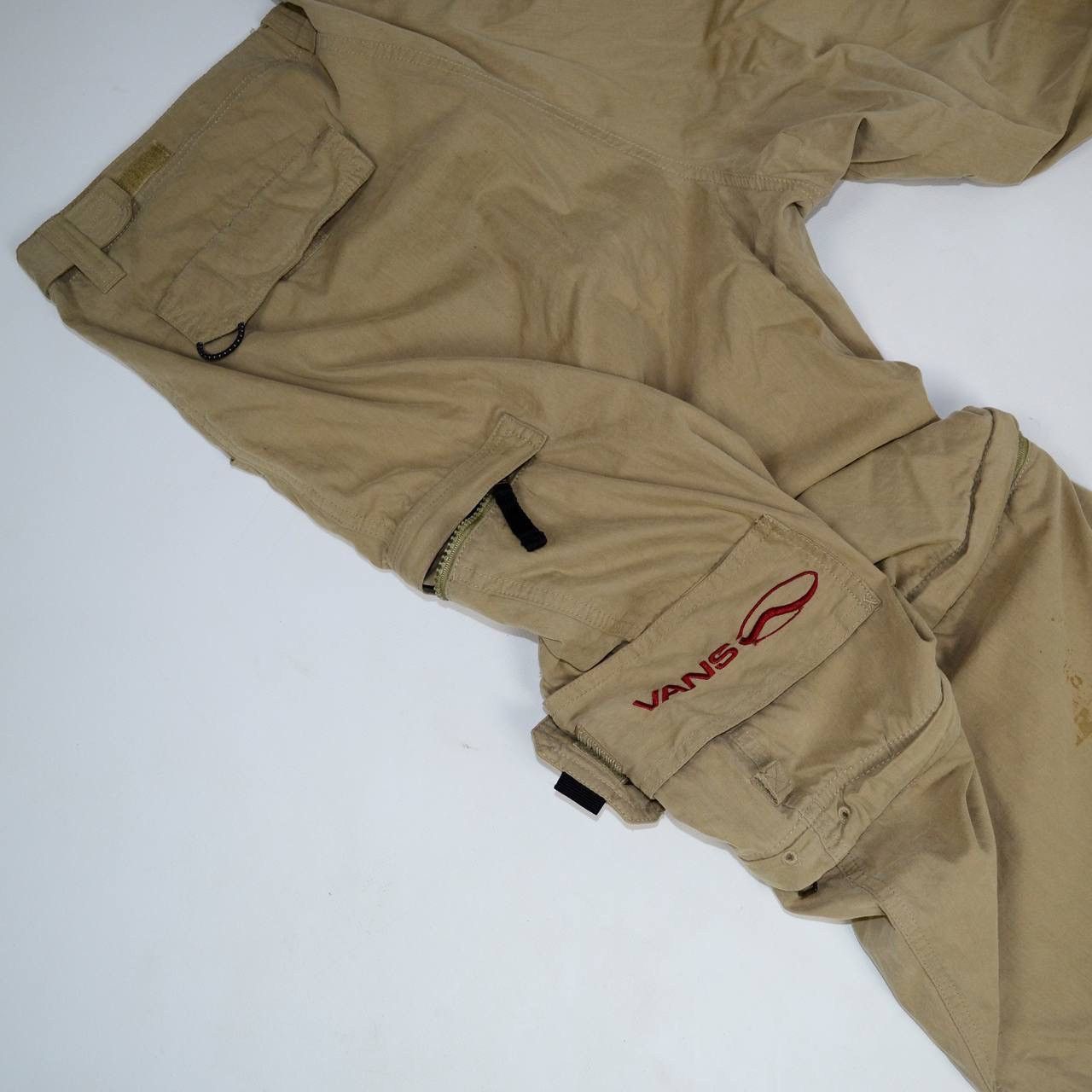 Vans Vintage 00s Vans 66 Cargo transformer pants shorts y2k skate Size US 34 / EU 50 - 3 Thumbnail