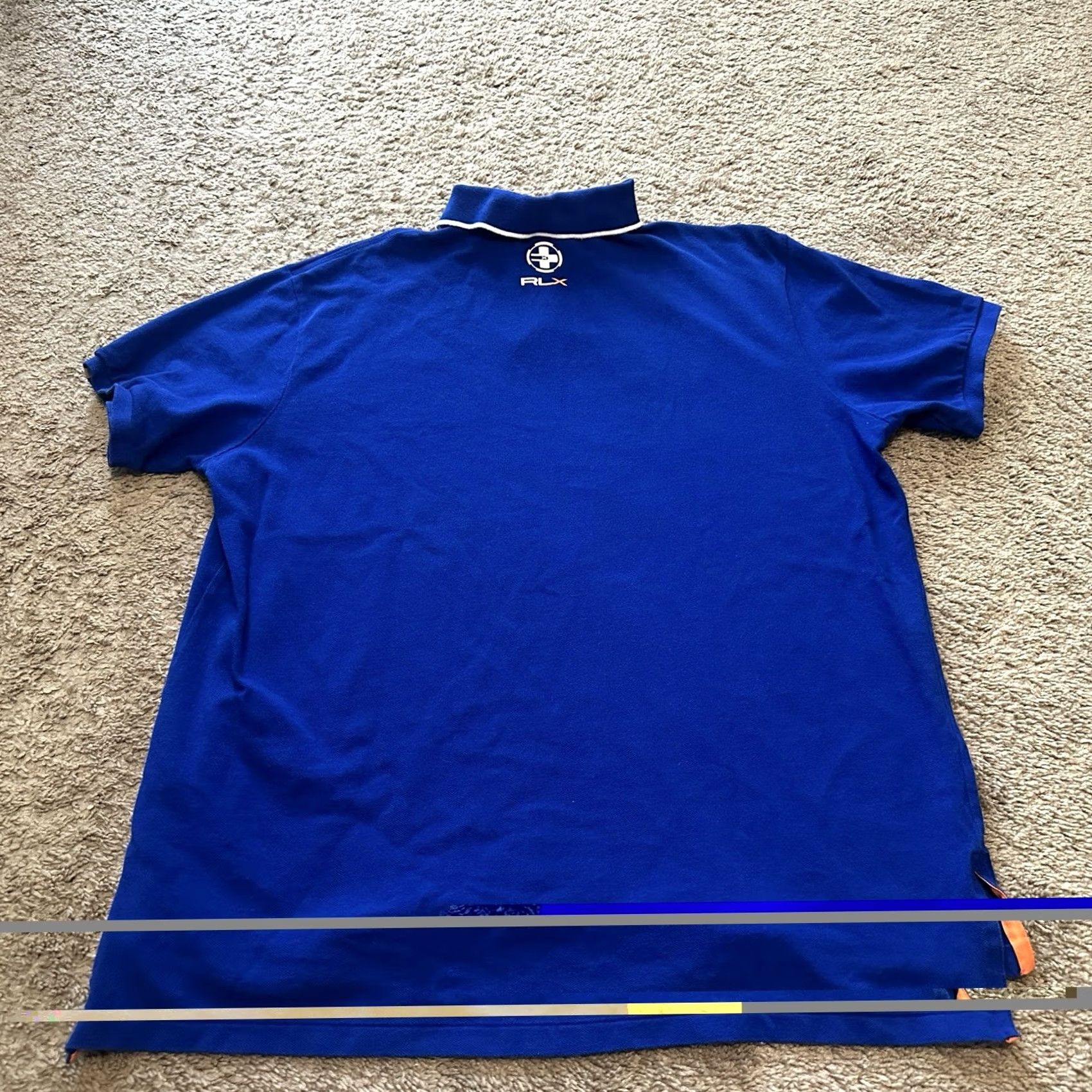 RLX Ralph Lauren Ralph Lauren RLX Polo Shirt Men's 2XL Blue Offshore Sailing Team Preppy Size US XL / EU 56 / 4 - 4 Thumbnail
