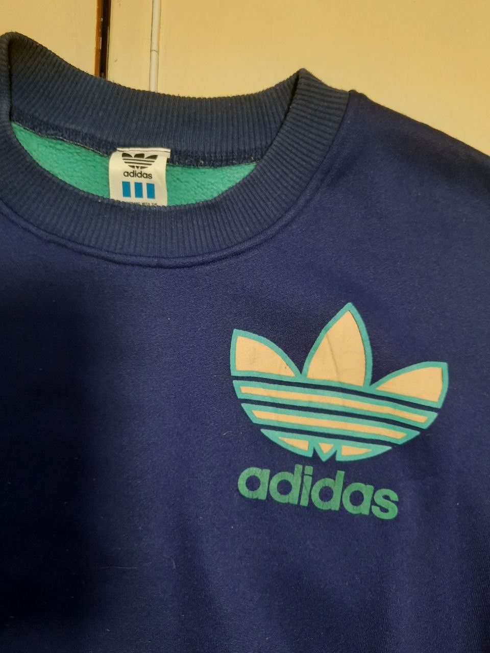 Adidas × Vintage Adidas Sweatshirt 90's Vintage Japanese Tags Size US S / EU 44-46 / 1 - 5 Thumbnail