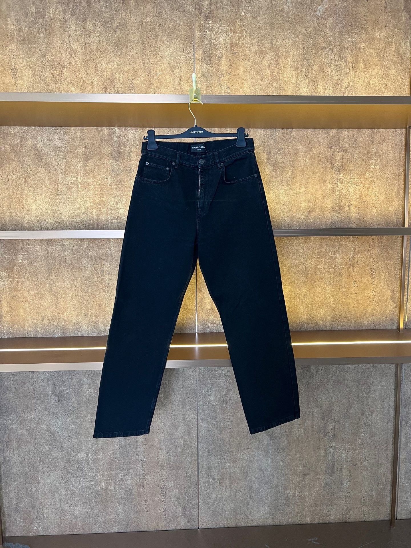 Balenciaga Balenciaga Garderobe Black Jeans Size 28" / US 6 / IT 42 - 1 Thumbnail