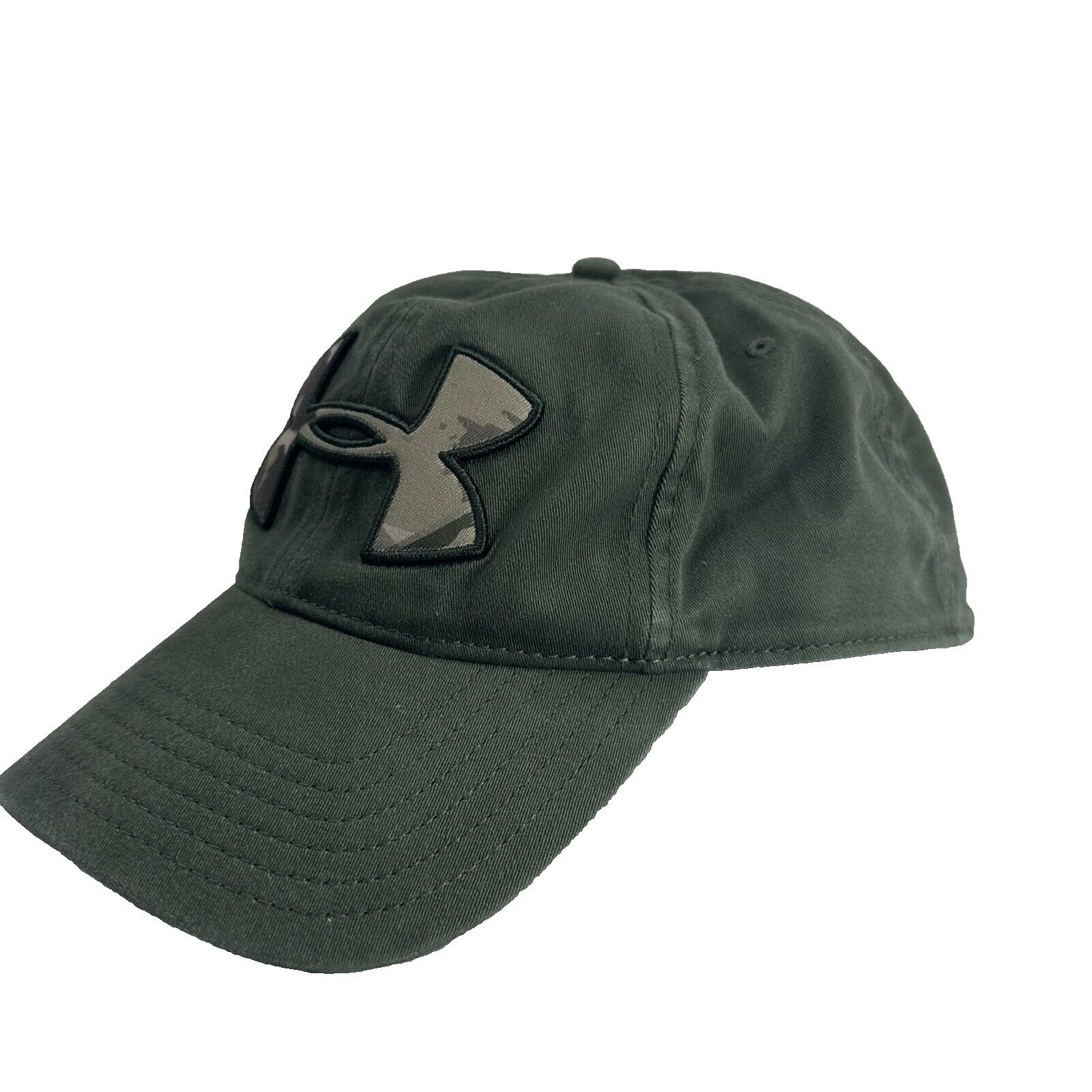 Under Armour Men's Under Armor Hat Cap w/ Camo Patch Logo Strap Back Size ONE SIZE - 5 Thumbnail