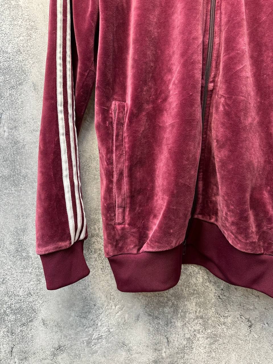 Adidas Adidas Originals Beckenbauer Velour Full Zip Track Jacket Size US S / EU 44-46 / 1 - 7 Thumbnail