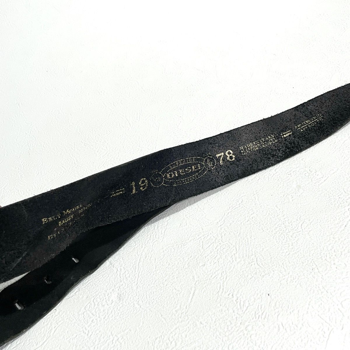 Diesel y2k Diesel Vintage leather belt Size ONE SIZE - 10 Thumbnail