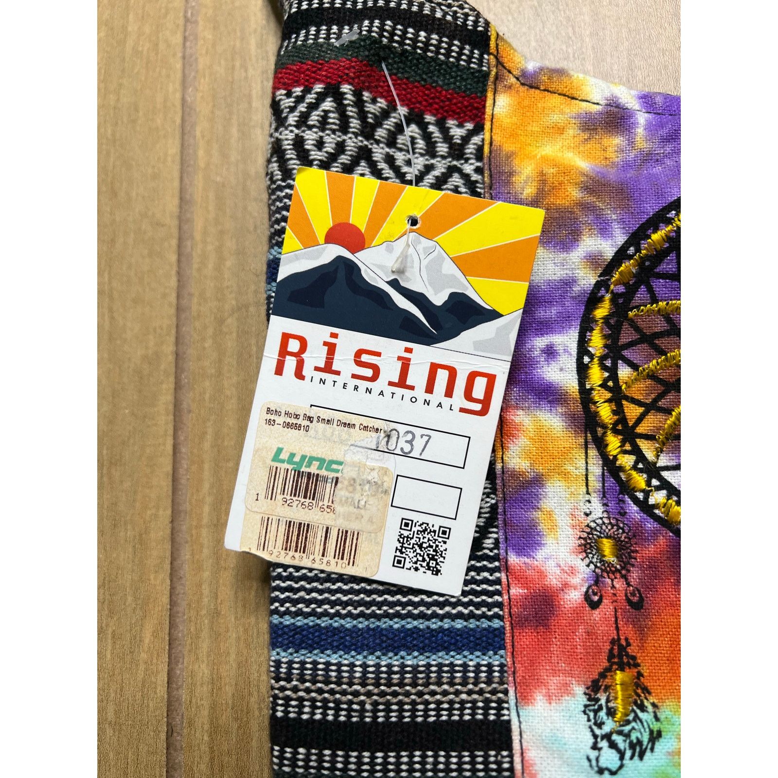 Vintage Rising International Dreamcatcher Boho Hobo Bag Tie Dye Size ONE SIZE - 3 Thumbnail