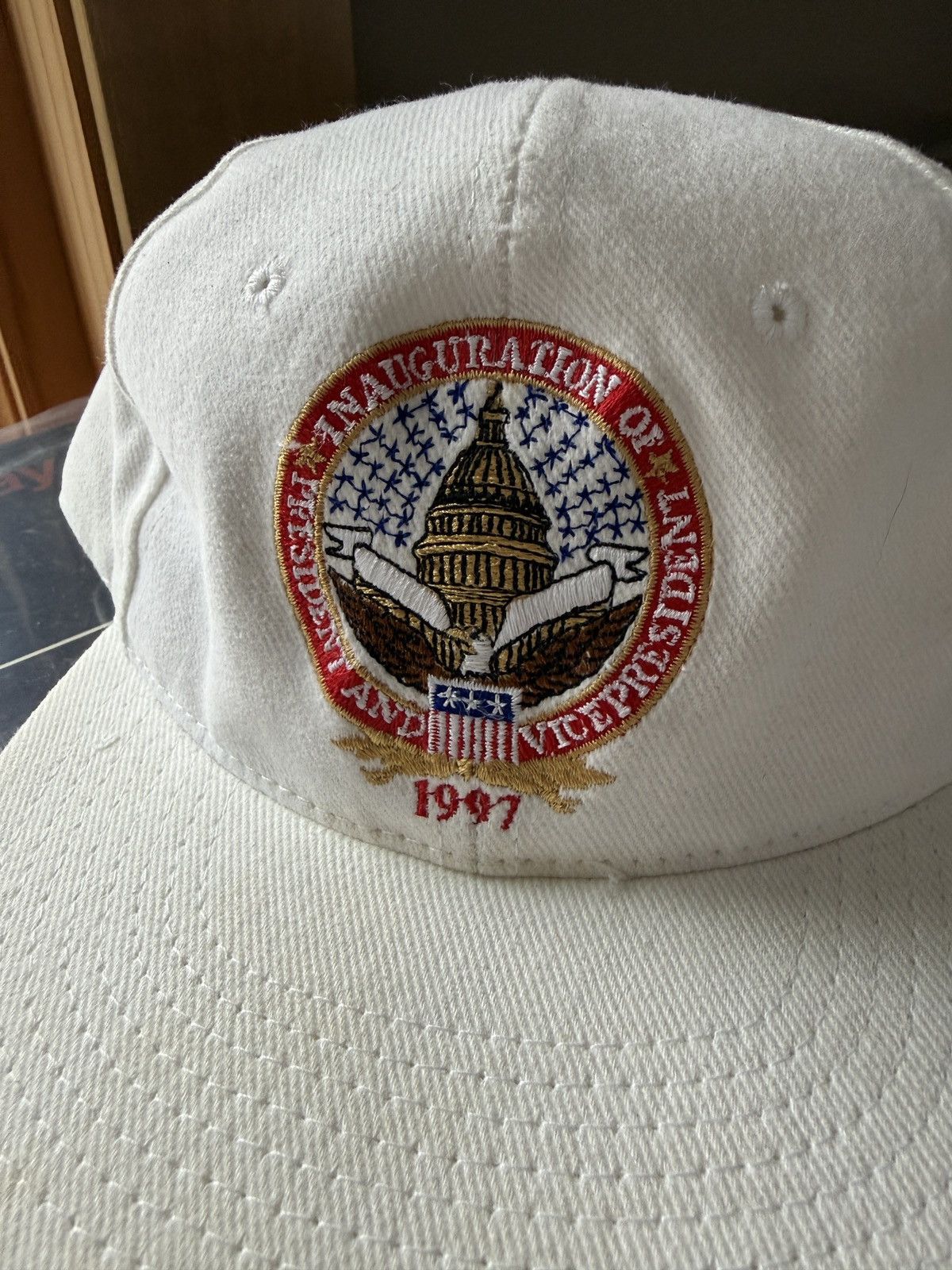 Vintage Vintage 90s Bill Clinton Inauguration Snapback Hat Size ONE SIZE - 2 Thumbnail