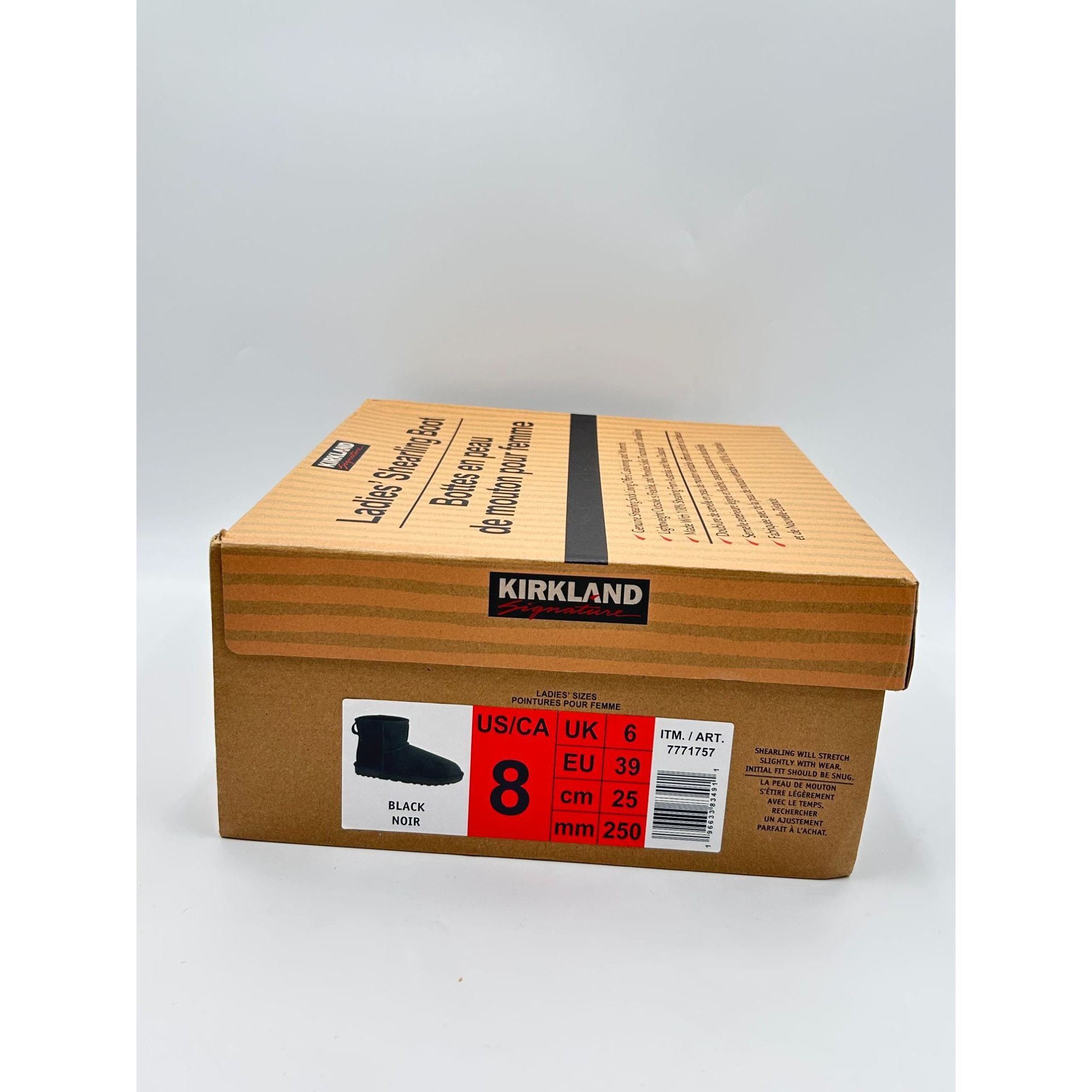 Other Kirkland Signature Shearling Boots Women 8 Black Suede Short Size US 8 / IT 38 - 8 Thumbnail