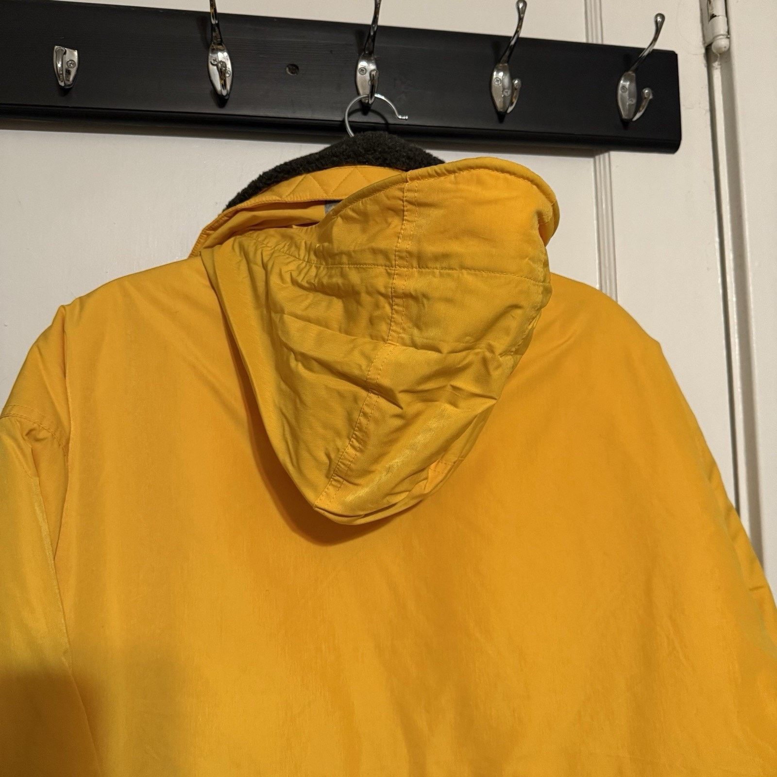 L.L. Bean Vtg LL Bean Jacket Men’s Large Tall Yellow Puffer Parka Size US L / EU 52-54 / 3 - 10 Thumbnail