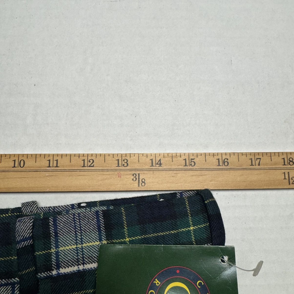 Club Room Vintage CLUB ROOM Worsted Wool Pants In Green Plaid Size US 32 / EU 48 - 13 Thumbnail