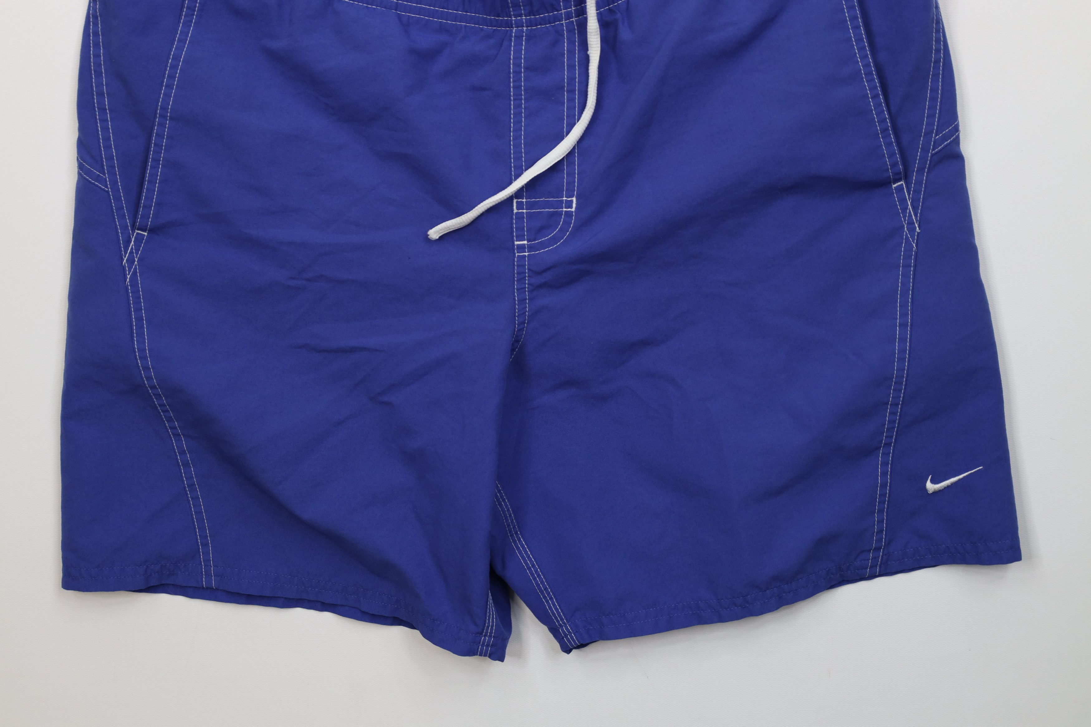 Nike Vintage Nike Scott Mini Swoosh Above Knee Shorts Lined Size US 34 / EU 50 - 4 Thumbnail