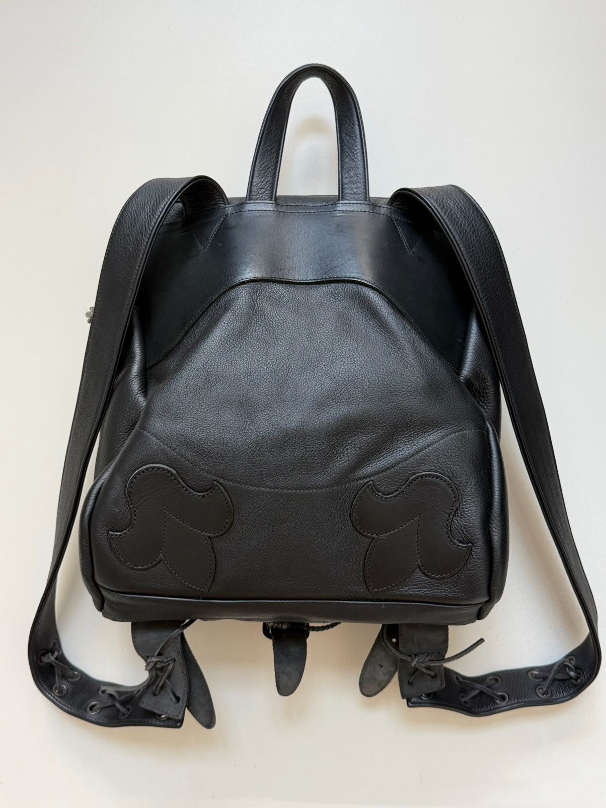 Chrome Hearts Chrome Hearts Feurknee Leather Backpack Size ONE SIZE - 3 Thumbnail