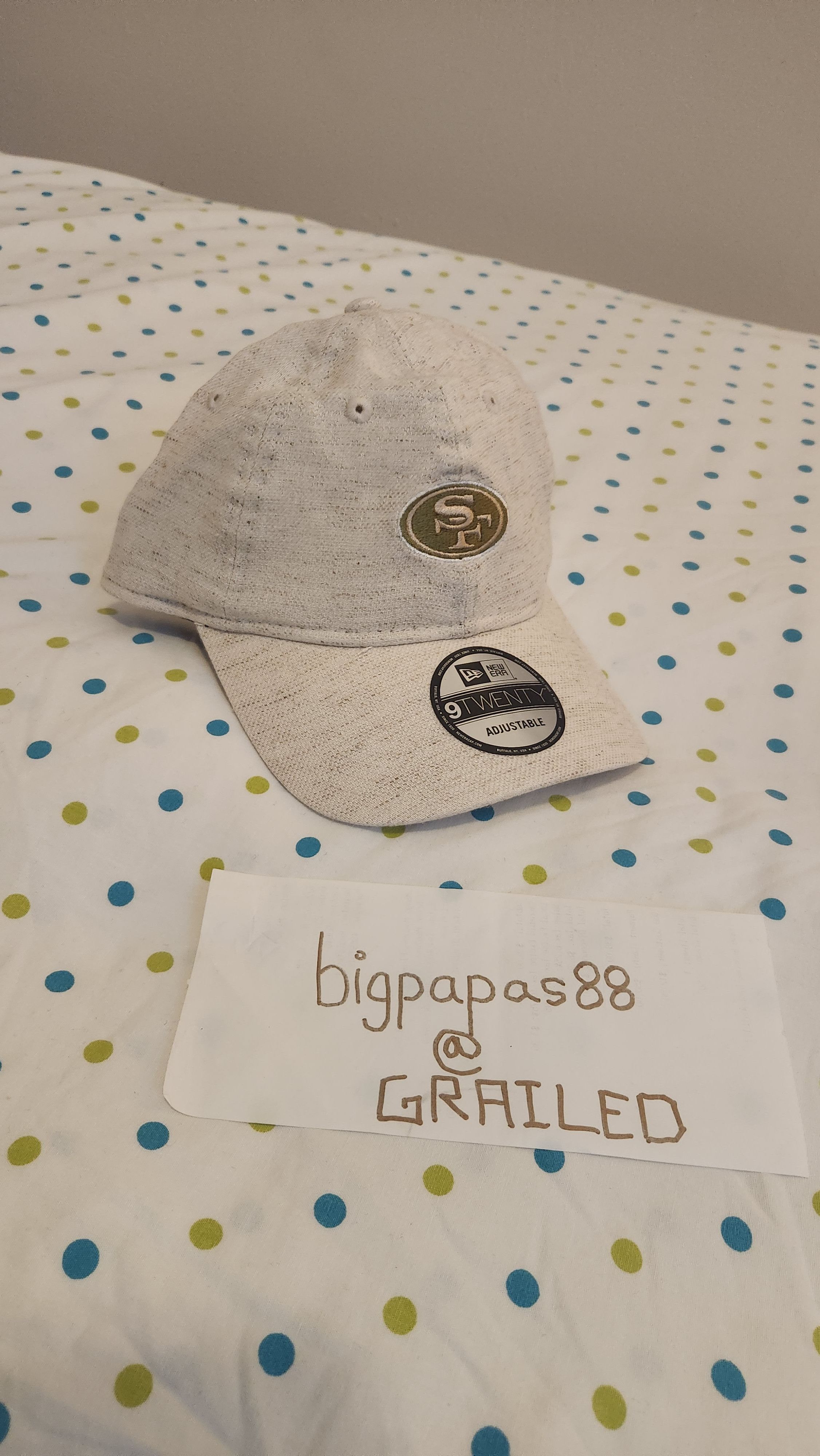 NFL × New Era New Era 9TWENTY - San Francisco 49rs - Natural Hemp Size ONE SIZE - 1 Thumbnail