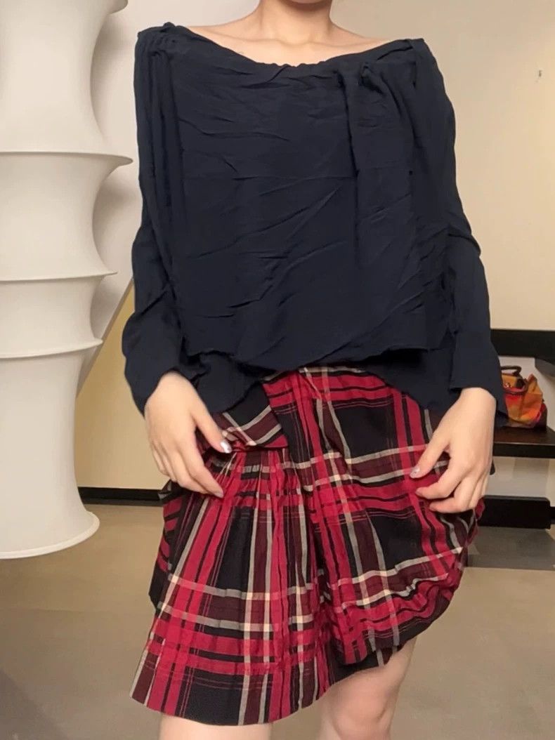 Vivienne Westwood Vivienne Westwood Blue and white chiffon are often worn as Size M / US 6-8 / IT 42-44 - 5 Thumbnail
