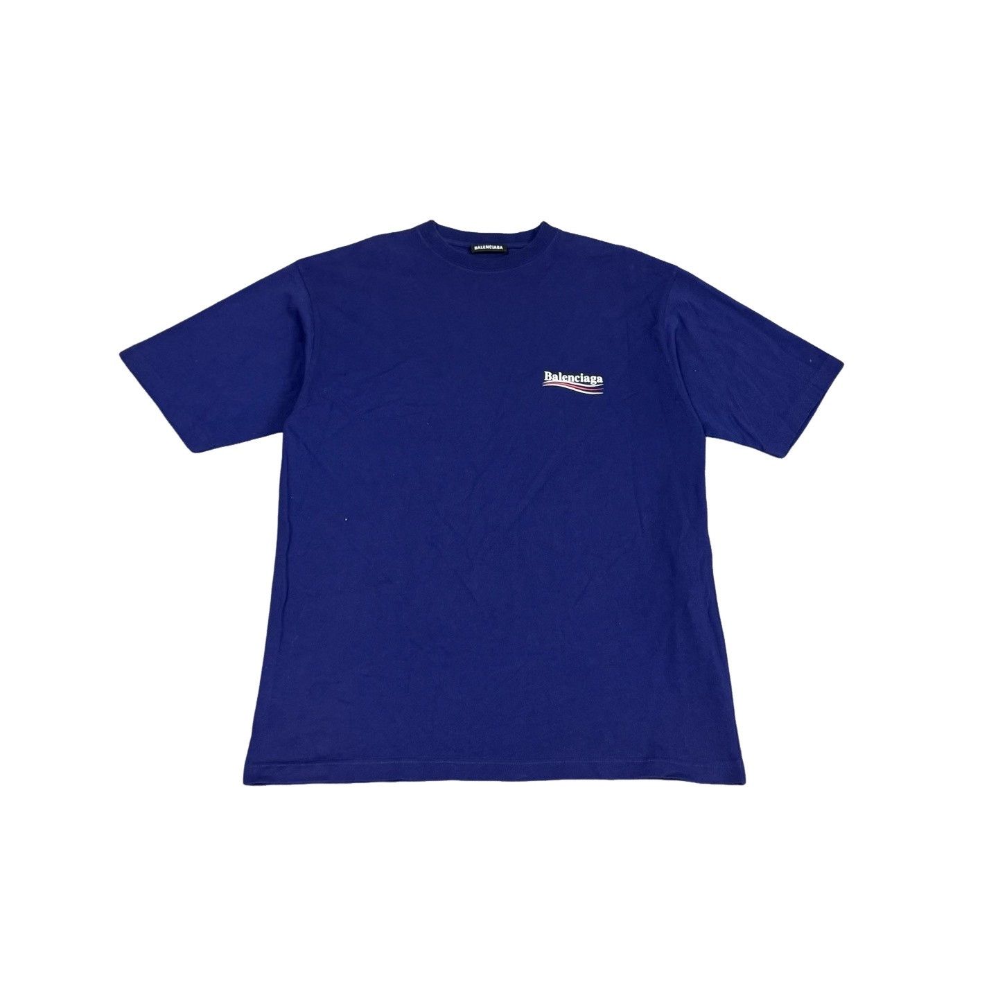 Balenciaga Balenciaga Political Campaign T-Shirt Blue Size S Size US S / EU 44-46 / 1 - 1 Thumbnail