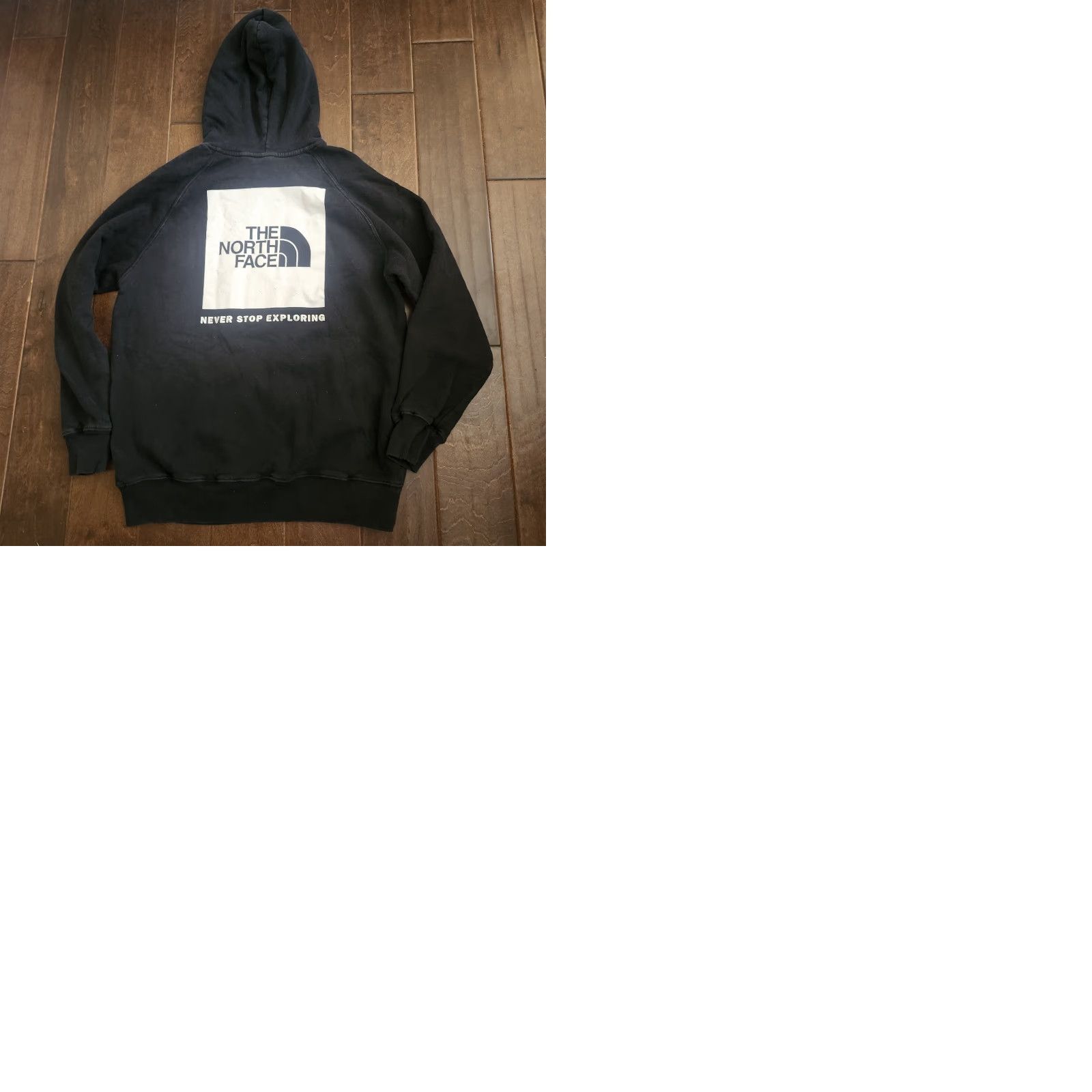 The North Face VINTAGE not applicable The North Face Womens Black Pullover Hoodie Logo Sweatshirt Large Size L / US 10 / IT 46 - 10 Thumbnail