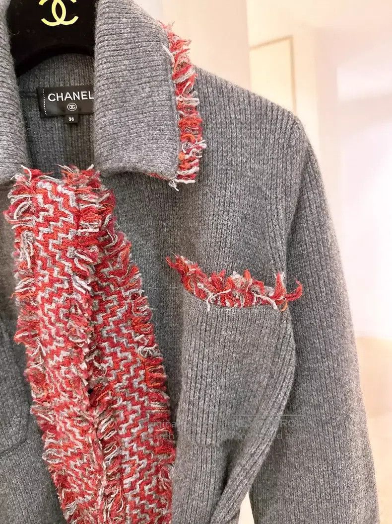 Chanel Chanel Ski Series Cashmere Cardigan Jacket Size XS / US 0-2 / IT 36-38 - 3 Thumbnail