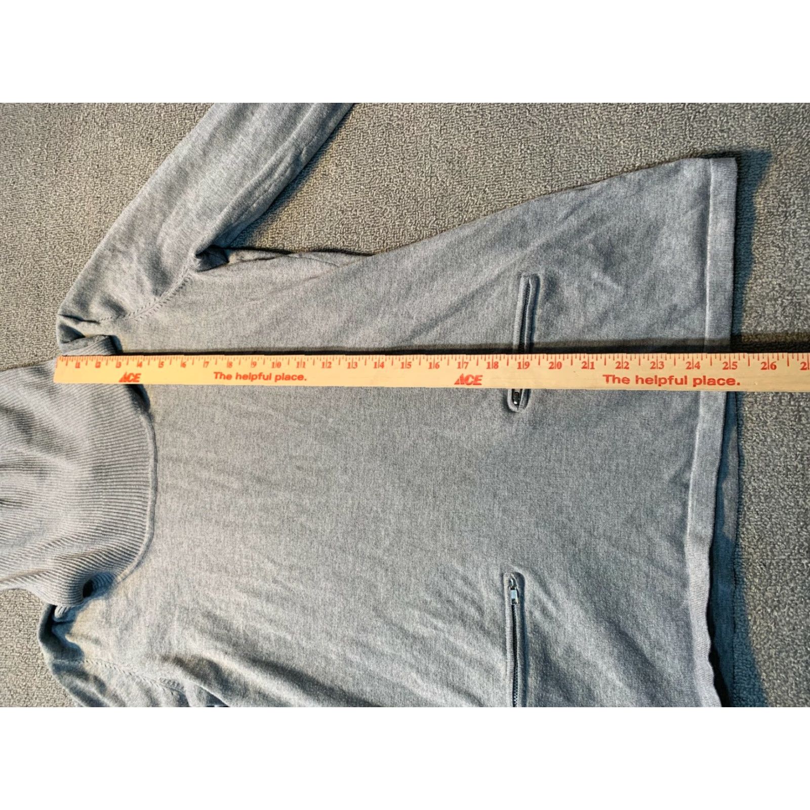 Madison Madison Sweater Turtle Neck Gray Womens Size Large L Long sleeve Pullover Size L / US 10 / IT 46 - 3 Thumbnail