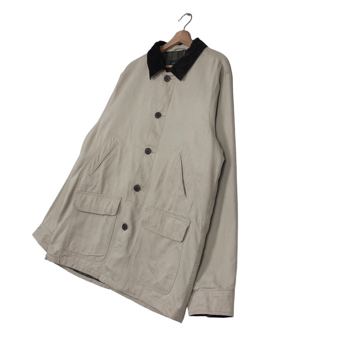 Japanese Brand Vintage Detroit Chore Jacket Lands’End Blanket LiningTartan Size US L / EU 52-54 / 3 - 2 Thumbnail